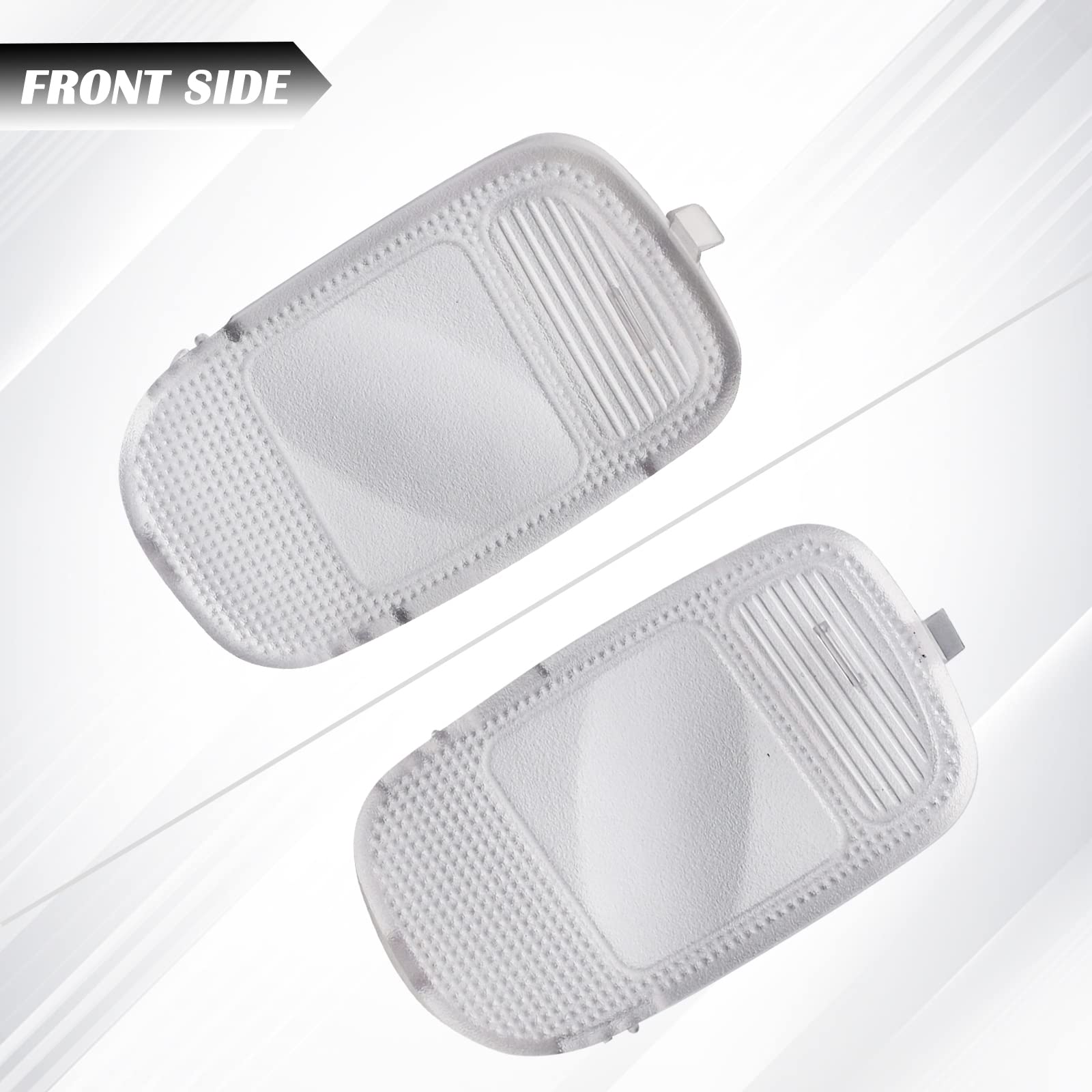 Tqponly Dome Light Cover Overhead Console Reading Lamp Compatible With Dodge Ram 1500 2500 3500 4500 5500 Truck Parts Replaces 7