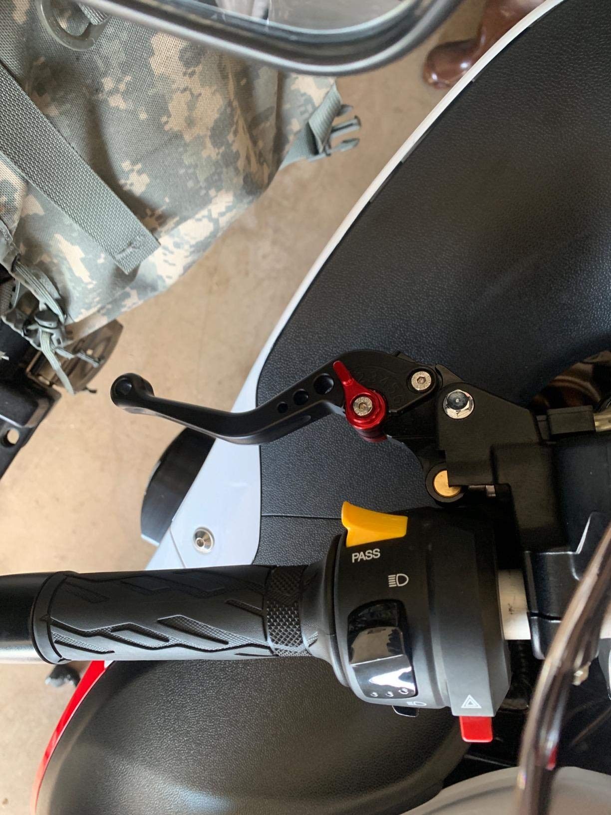 Ride It Forever Short Brake And Clutch Levers For Hayabusa/Gsxr1300 99-07,Dl1000 Vstrom 02-20,Gsx650F 08-15,Tl1000R 98-03,Sv1000/S 03-07,Gsx1400 01-07,Gsx1250F 10-16,Gsf1250 07-15,Gsf1200 01-06