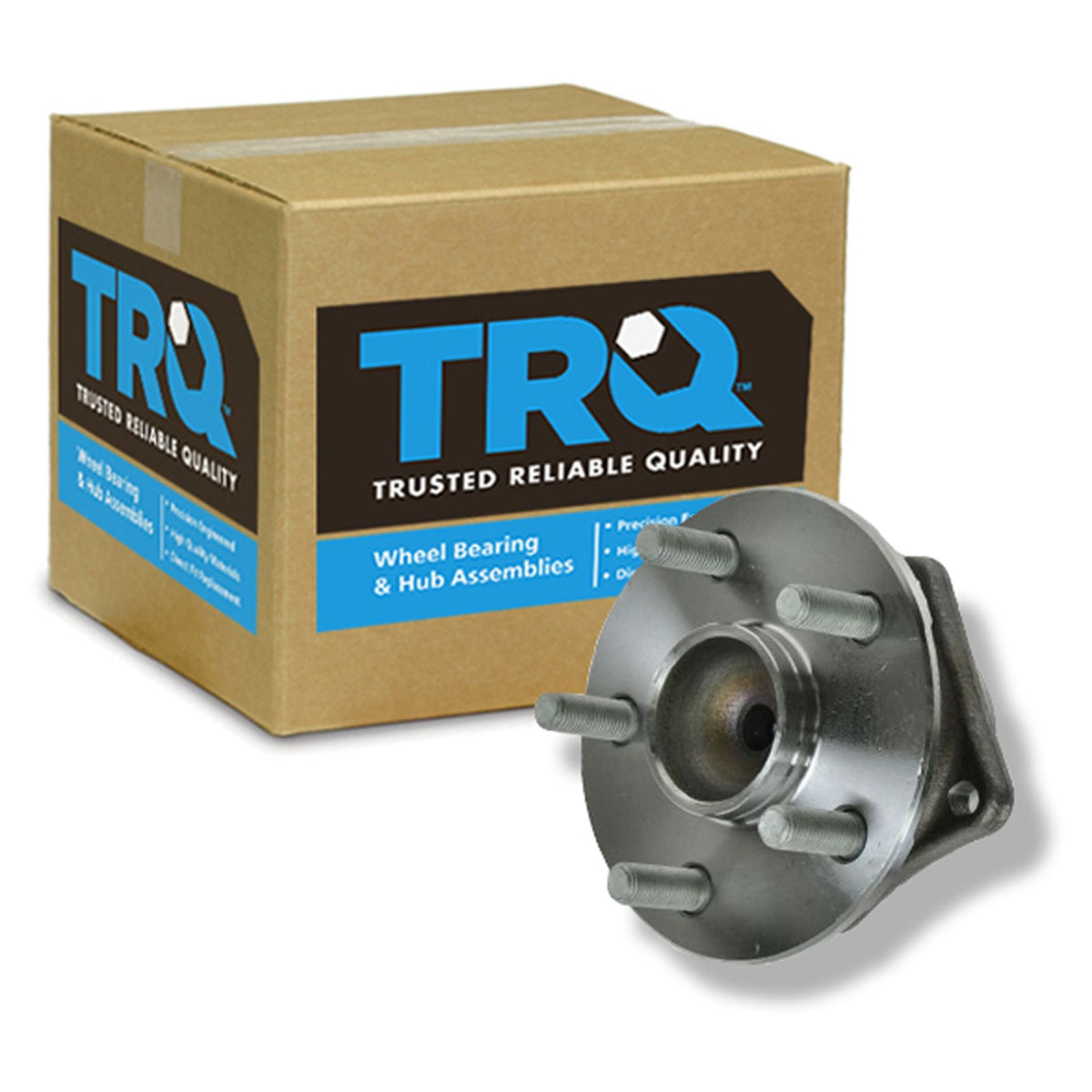 Trq Rear Left Right Wheel Hub Bearing Assembly Driver Passenger Side Compatible With 2003-2008 Pontiac Vibe 2000-2005 Toyota Cel