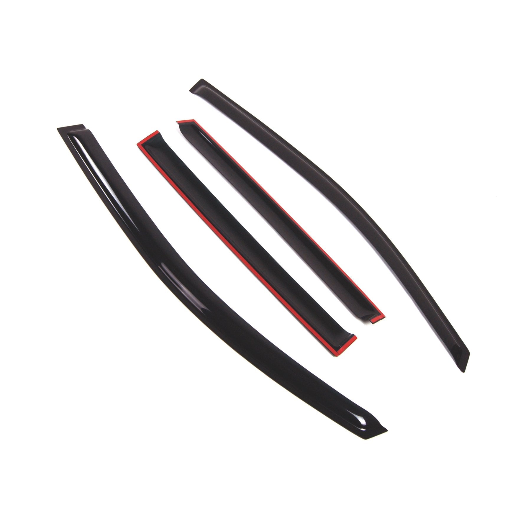 Car Window Rain Guard | Outside Mount Visors Auto Side Window Deflectors | Windows Visor Rain Shields Compatible With 2004-2016