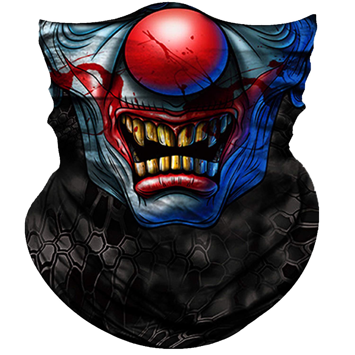 Obacle Face Mask Half for Dust Wind UV Sun Protection Seamless 3D Tube Mask Bandana for Men Women Durable Thin Breathable Tube M