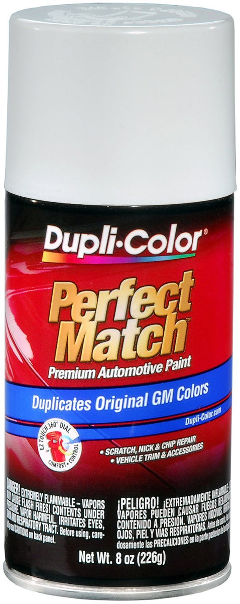 Dupli-Color Bgm0387 Pure White General Motors Exact-Match Automotive Paint - 8 O