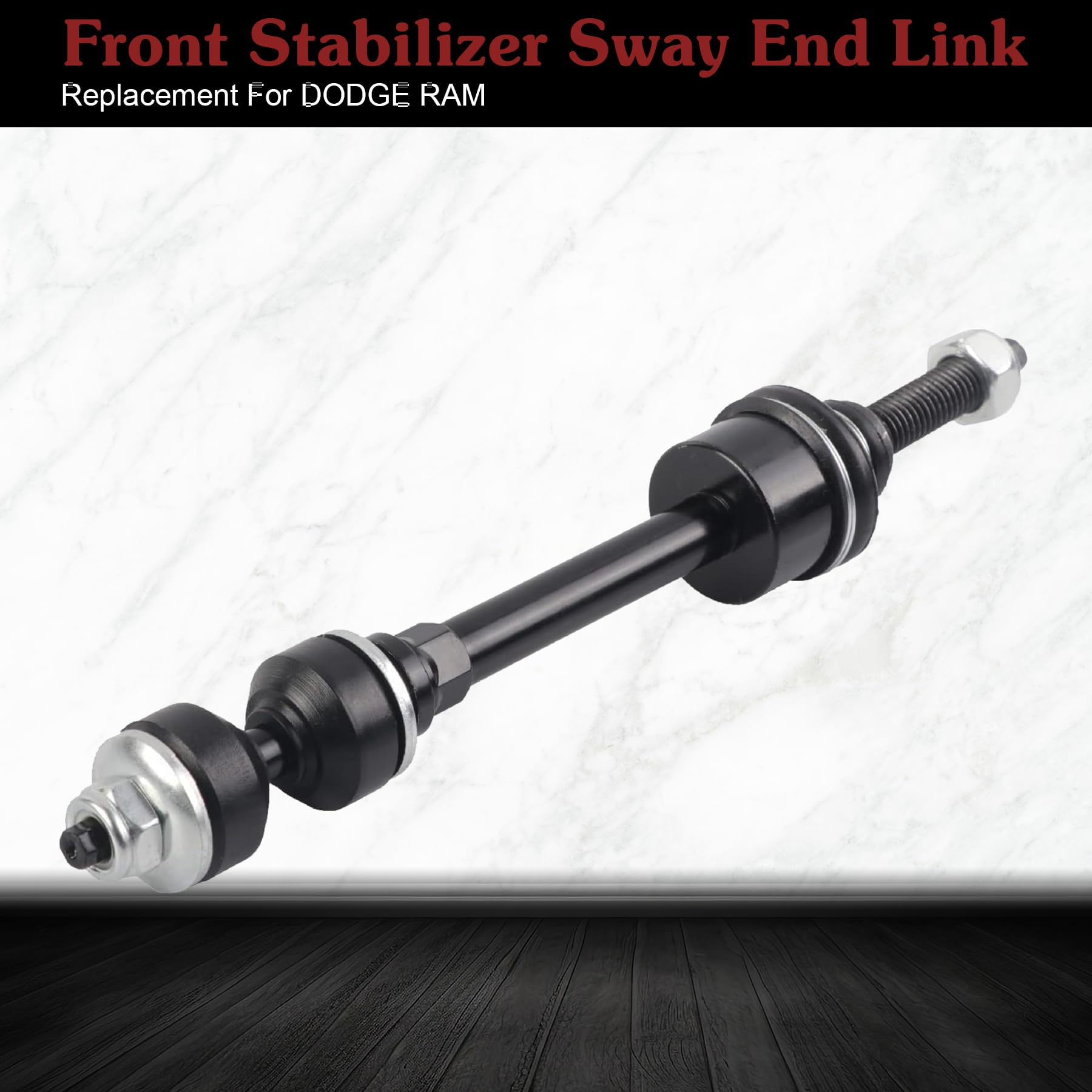 Stiueoav K7400 Sway Bar Link - Front Stabilizer End Link Compatible With 2011 2012 2013 Ram 1500/2500/3500