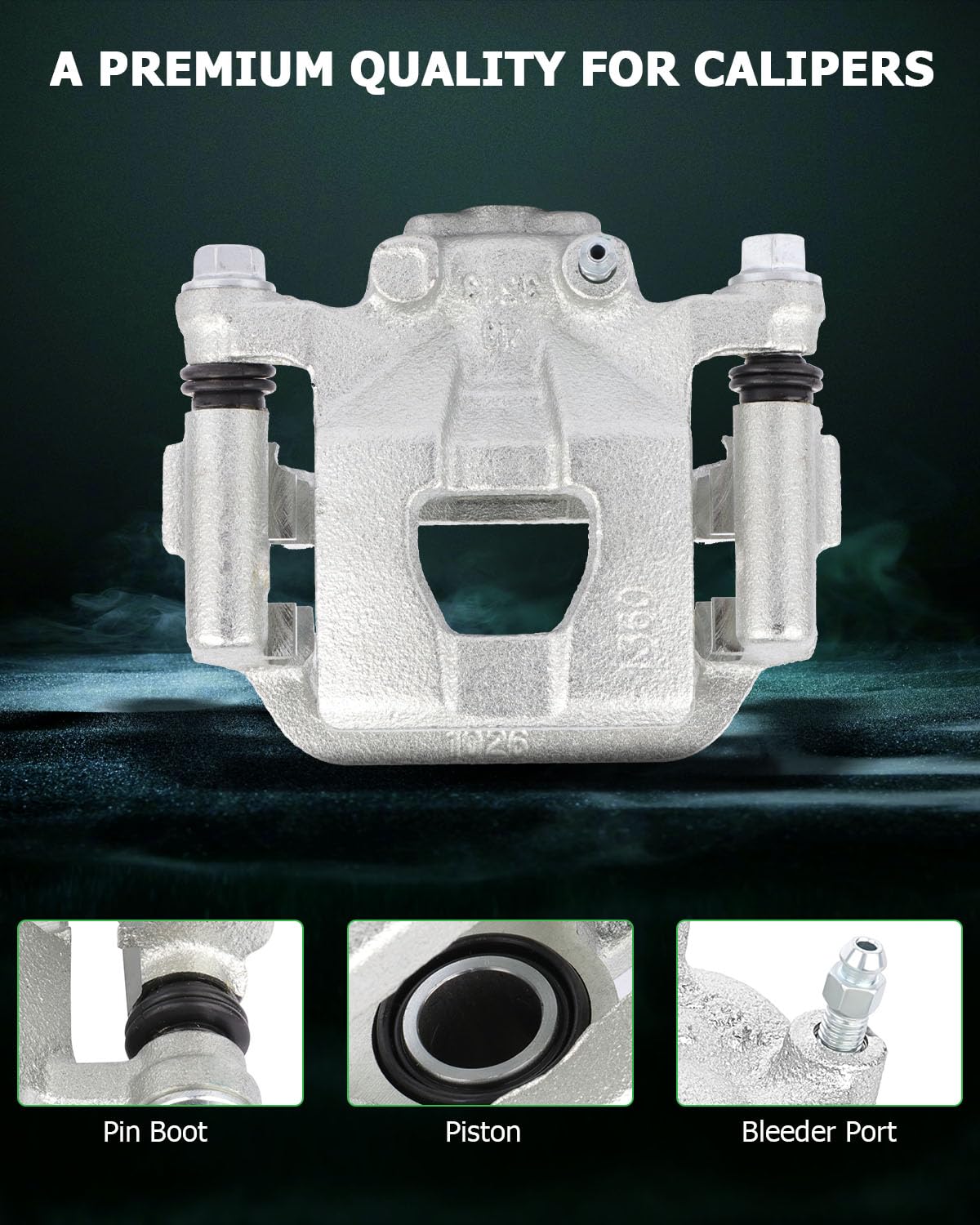 Scitoo Rear Right Brake Caliper With Bracket 19-B2781A Compatible For Nissan Altima 2002-2006 2013-2018 For Nissan Maxima 2003-2