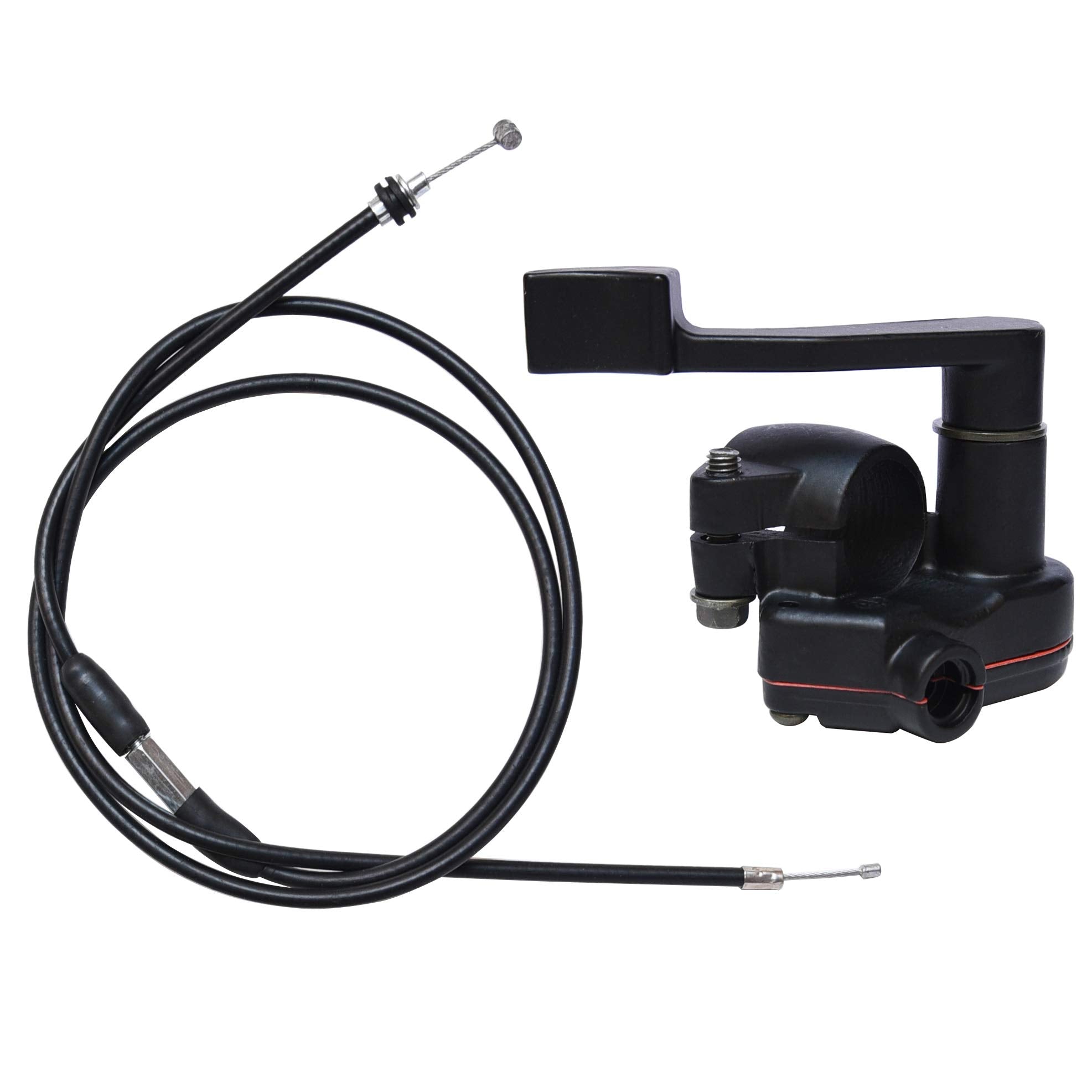 7/8'' 22Mm Thumb Throttle Cable Accelerator Handle Assembly For 50Cc 70Cc 90Cc 110Cc 125Cc 250Cc Atv Quad Go Kart Taotao Pit Bike
