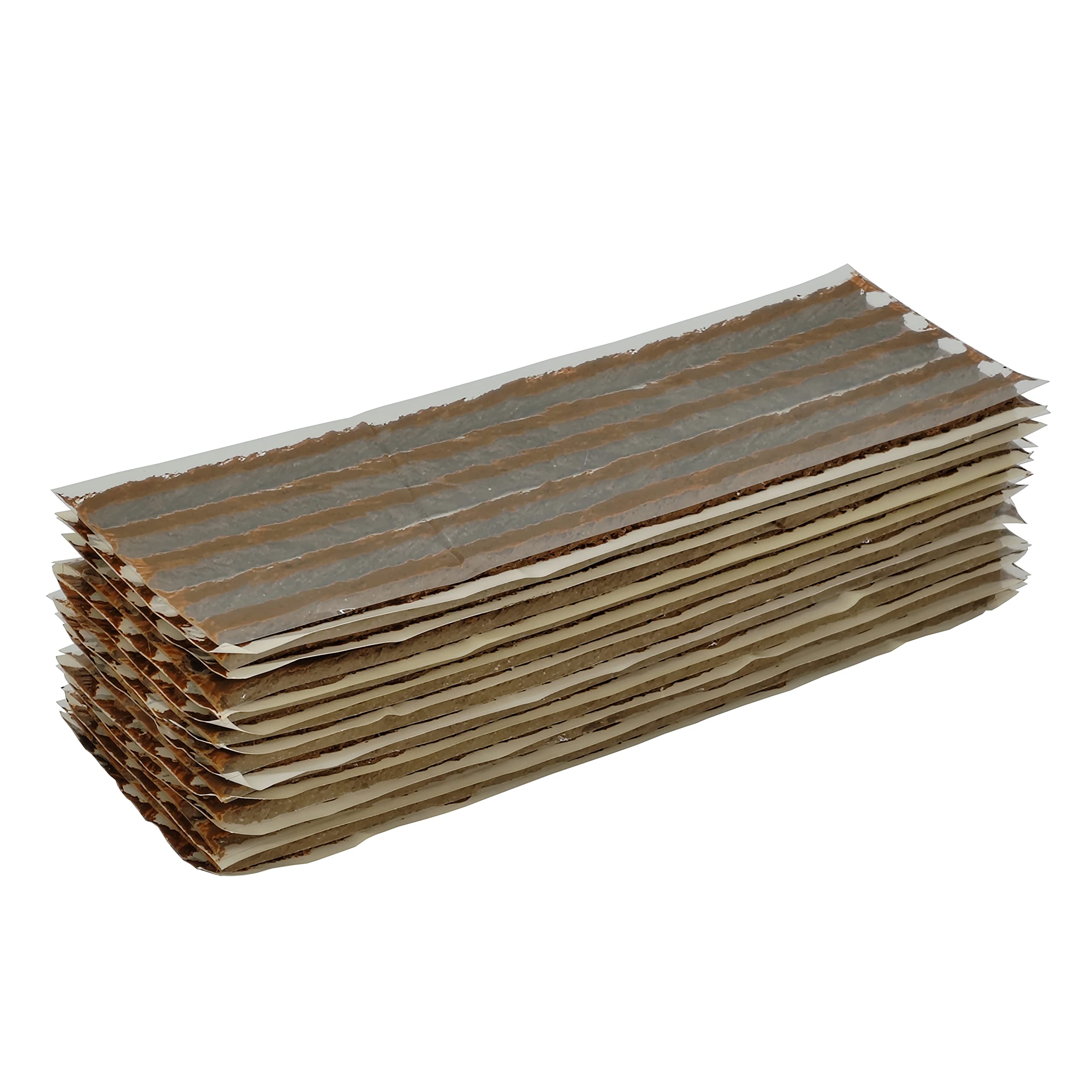Zerint Durable Rubber Strings (1/4'' X 8'', Brown 50Pcs) Tire Repair Plug Strips Kit For Tubeless Tires, Fits Car, Motorcycle, T