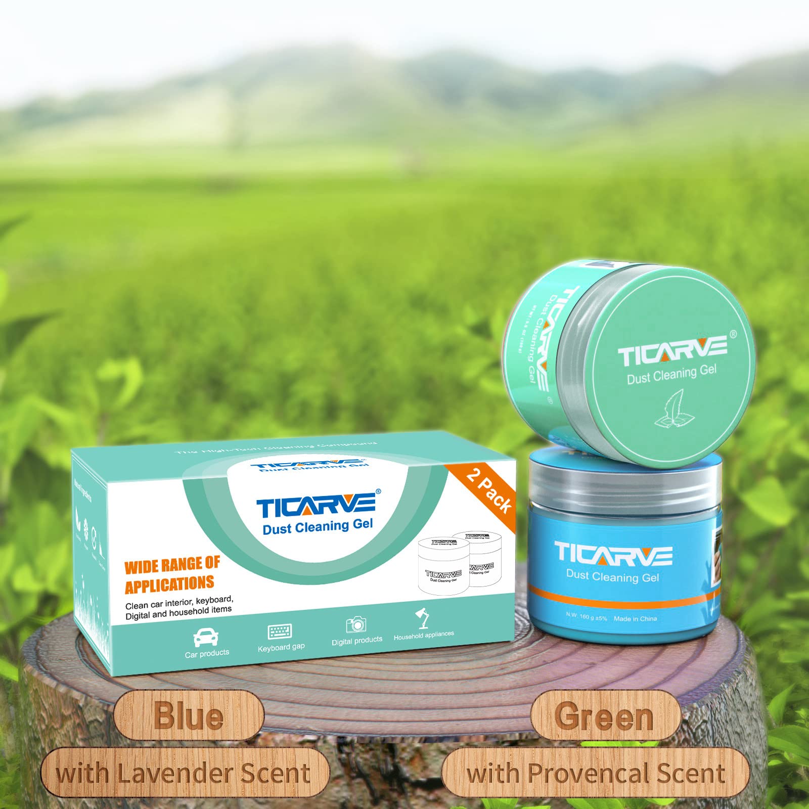 Ticarve Cleaning Gel For Car Putty Car Slime Cleaning Car Detail Putty Tools Car Interior Cleaner Automotive Car Cleaning Kits K