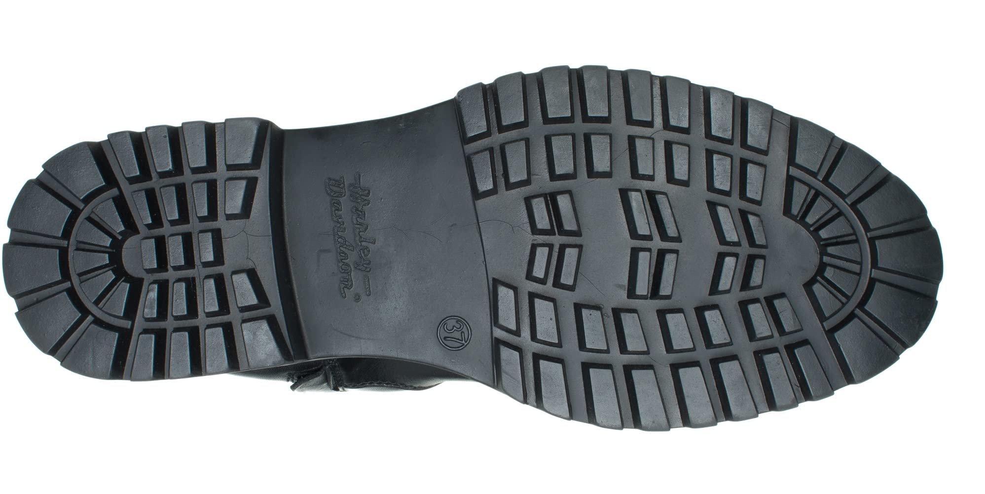 Harley-Davidson Women's Kamton Motorcycle Boots, Leather, Black, Size 8.5, Model D87216