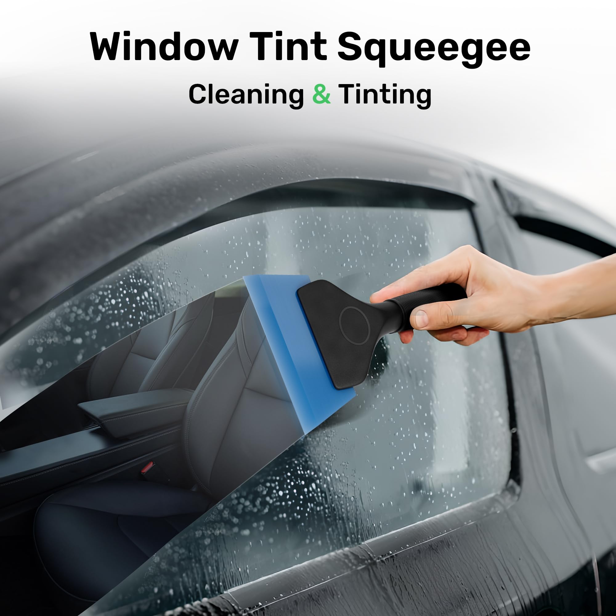 Zanch Window Tint Kit, 24Pcs Professional & Easy-To-Use Window Tinting Tools For Car Or Home - Includes Tint Squeegee, Felt Sque