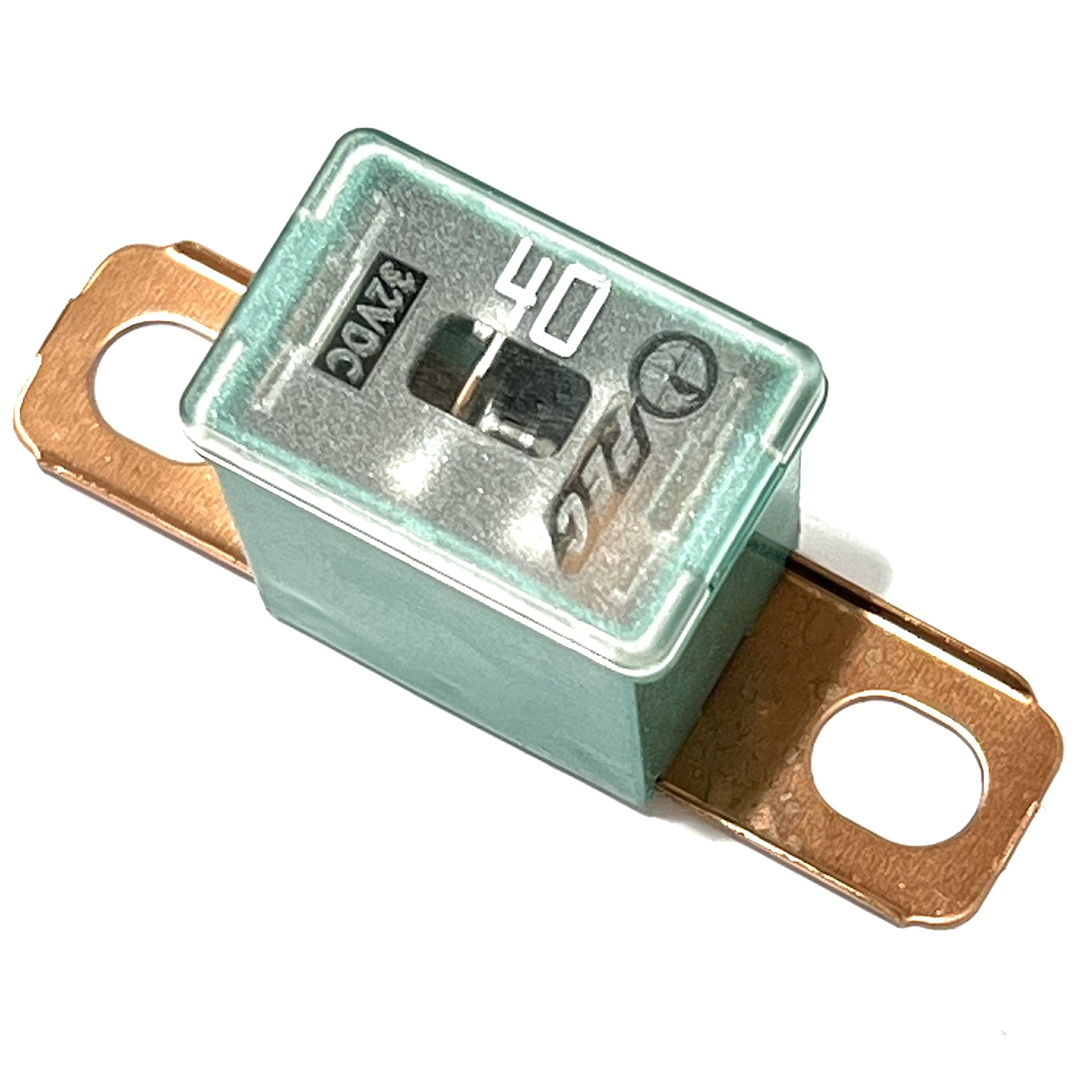 EDS New 927-0040 Green 40 AMP Fuse Multi Purpose PAL Series 1 32V 13/16 Bent - Replacement for FLD-40 PAL440BP Bolt on Cartridge
