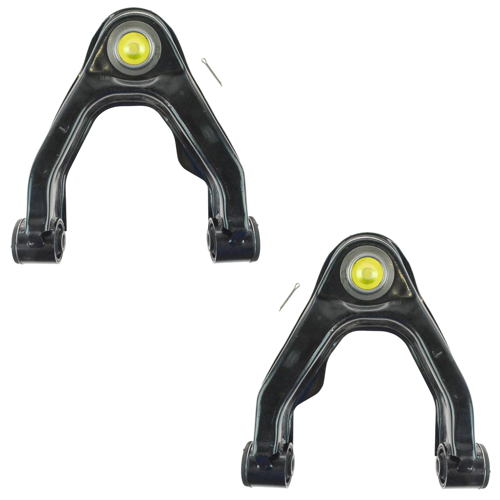 Trq Front Upper Control Arm With Ball Joint Set Compatible With 2000-2004 Nissan Frontier Xterra Ni4512100 Ni4513100