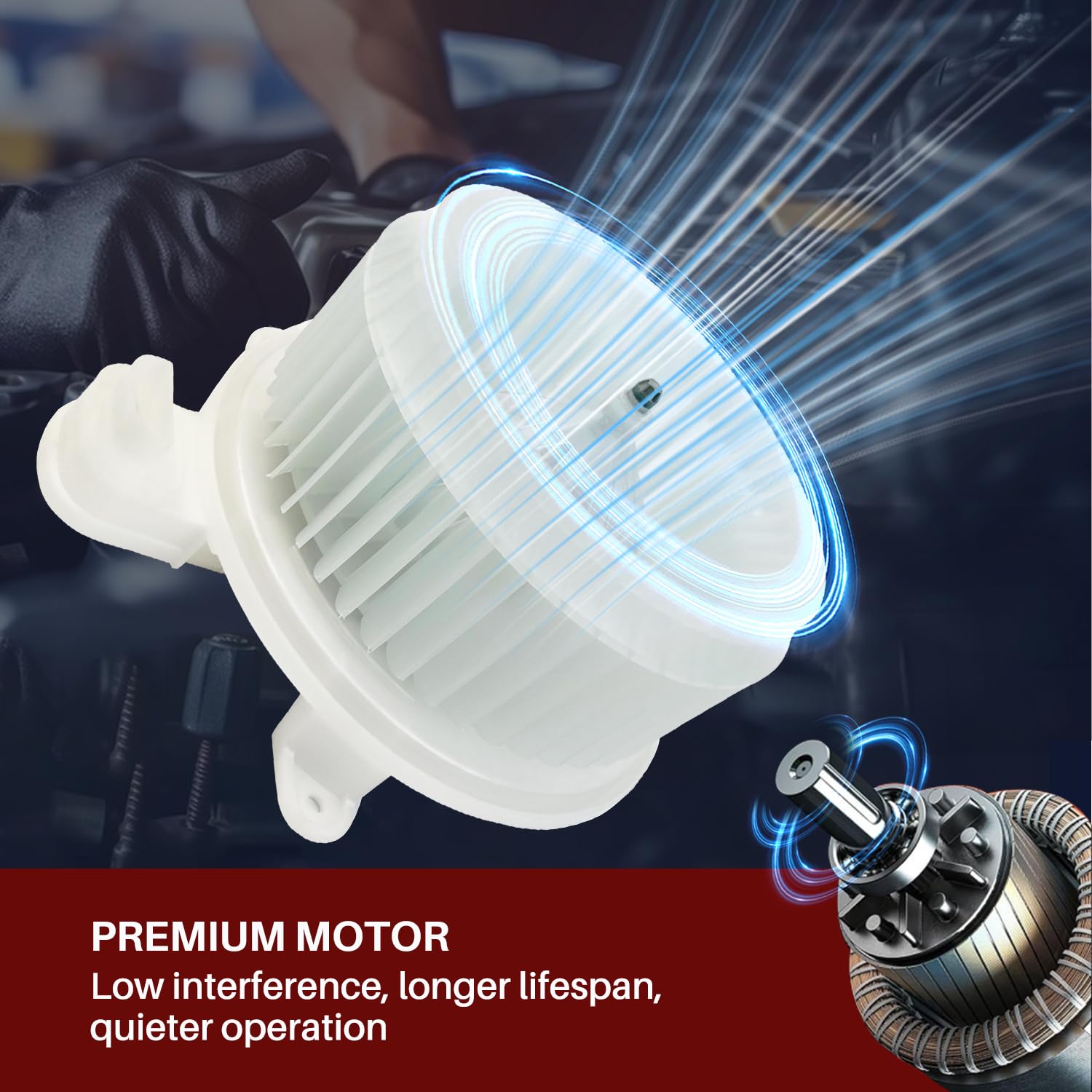 Aspligo 700299 Ac Heater Blower Motor Fan Assembly Fit For Lexus Gs300 2006