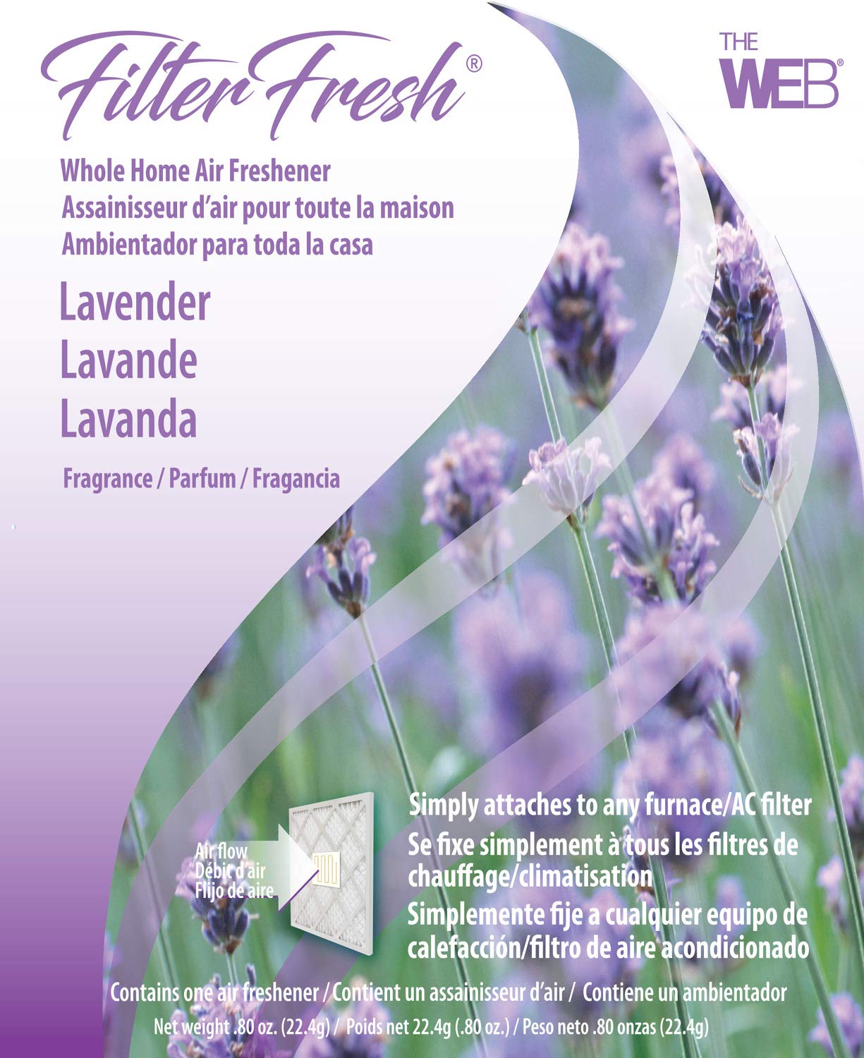 WEB FilterFresh Whole Home Lavender Bloom Air Freshener