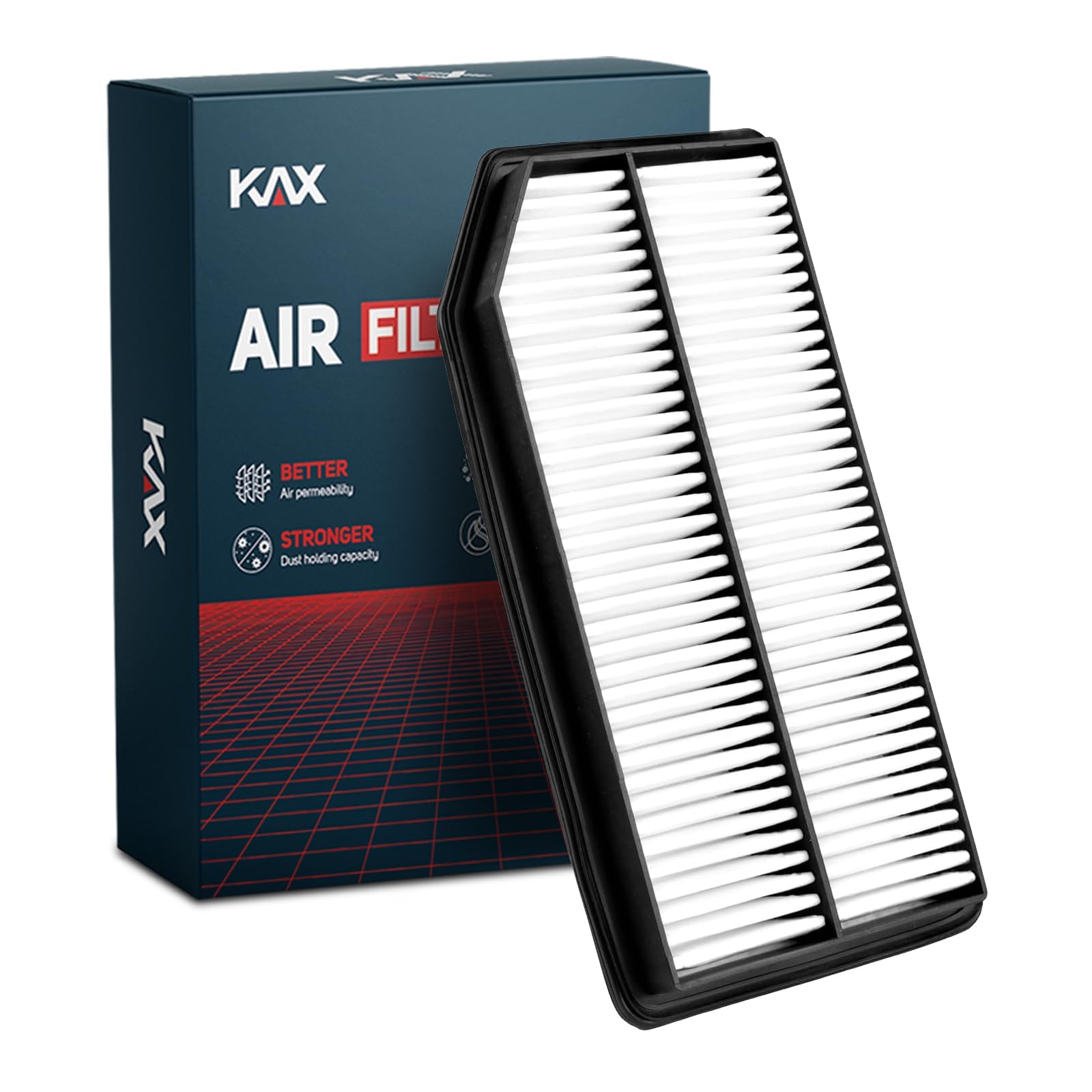 Kax Engine Air Filter, Ca10015 Replacement For Honda Ridgeline 2006 2007 2008 2009 2010 2011 2012 2013 2014, Advanced Air Filter
