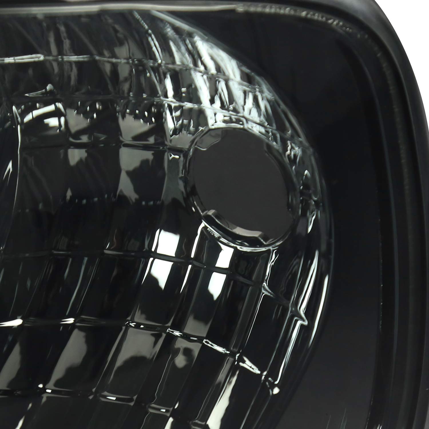 Spec-D Tuning Smoke Lens Corner Lights Compatible With Ford F150 1997-2003, 97-02 Expedition, L+R Pair Assembly