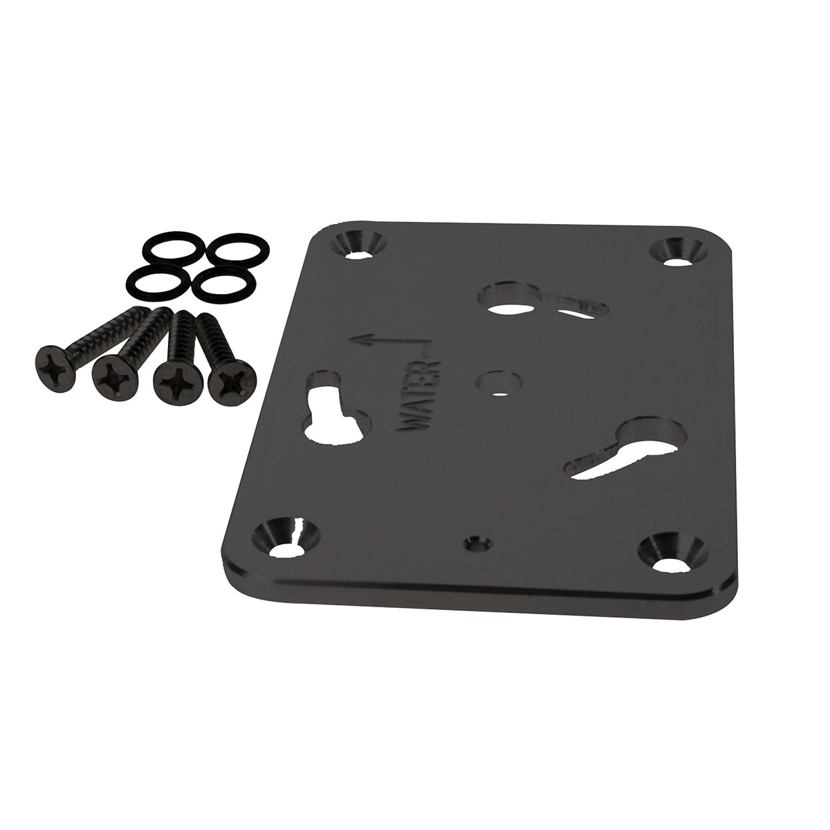 Panther Kpb60B Quick Release Bow Mount Brackets - 6 Rise - Black