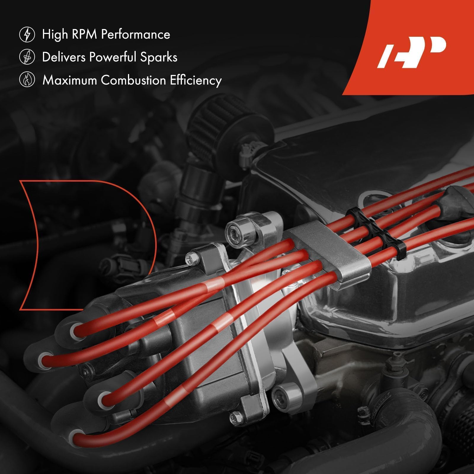 A-Premium Ignition Distributor with Cap & Rotor - Compatible with Chevy, GMC, Isuzu & Olds Vehicles - 4.3L V6 - Silverado 1500,