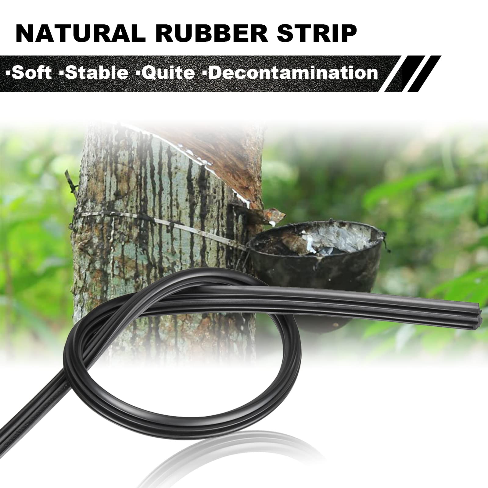 Original Front And Rear Windshield Wiper Blade Replacement Pinch Tab 26''+22''+11'' For 2011-2017 Ford Explorer All Weather (Set