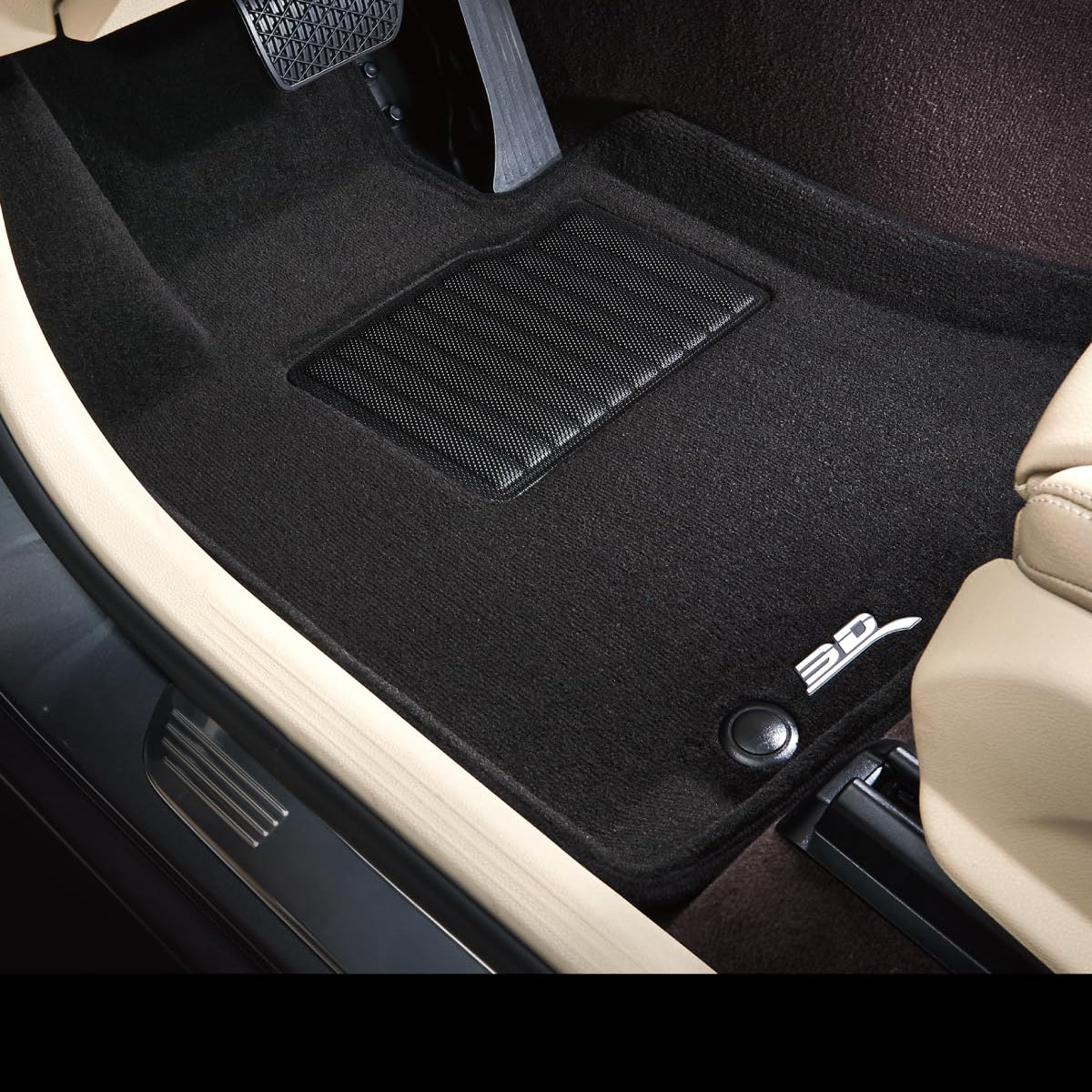 3D MAXpider Custom Fit Elegant Floor Mat (Black) for 2019-2021 Porsche Cayenne/C WBCARB09F29VQPJ