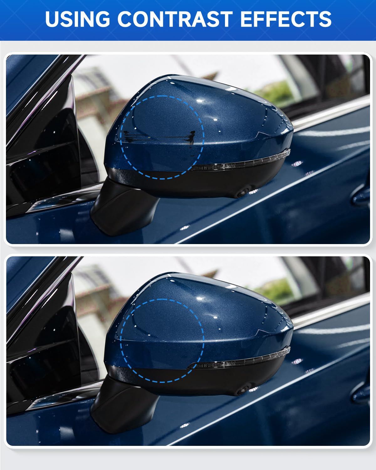 RBY Caspian Blue Metallic Touch Up Paint Compatible with Nissan Exact Match Touch Up Paint Car Scratch Repair