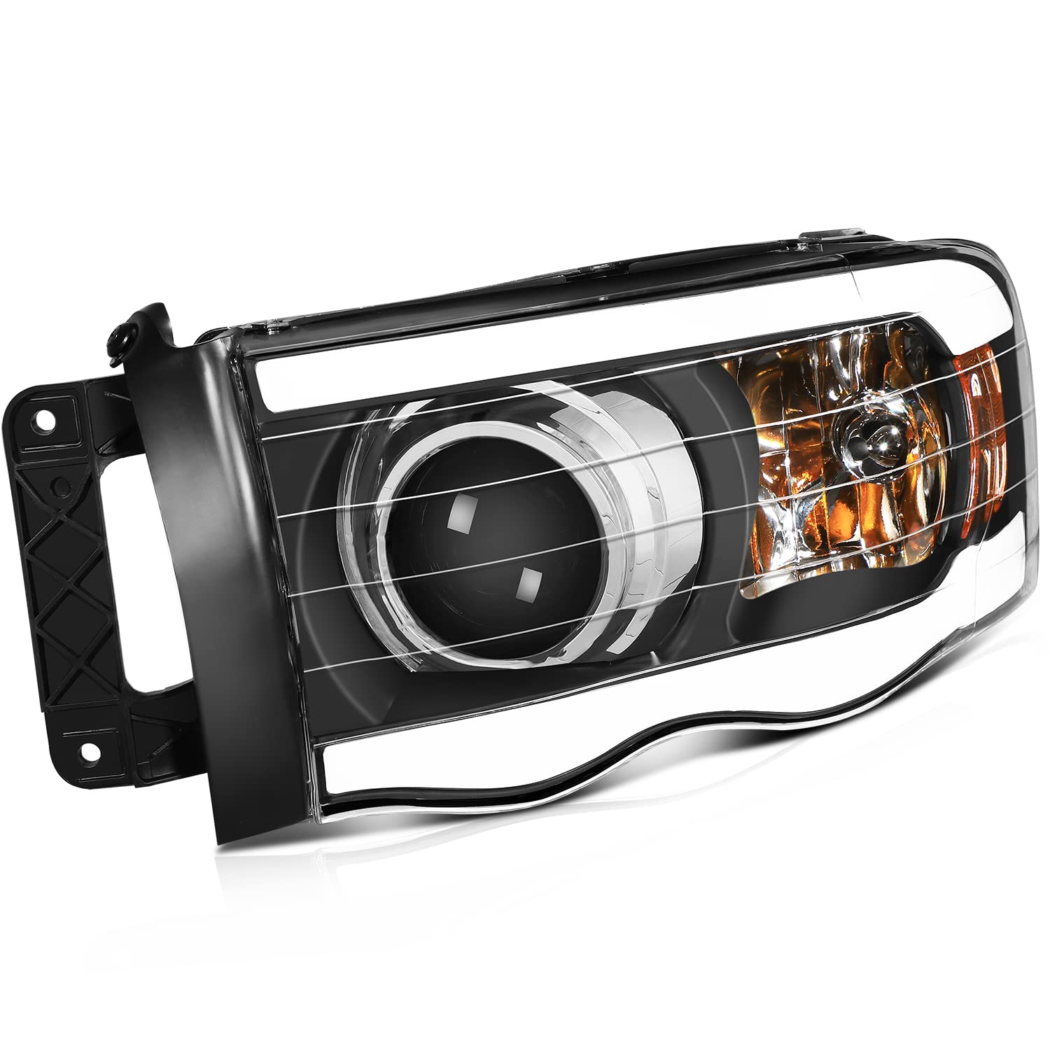 Scitoo Headlight Assembly Fits For Dodge For Ram 1500 2002-2005,For Dodge For Ram 2500 2003-2005,For Dodge For Ram 3500 2003-200
