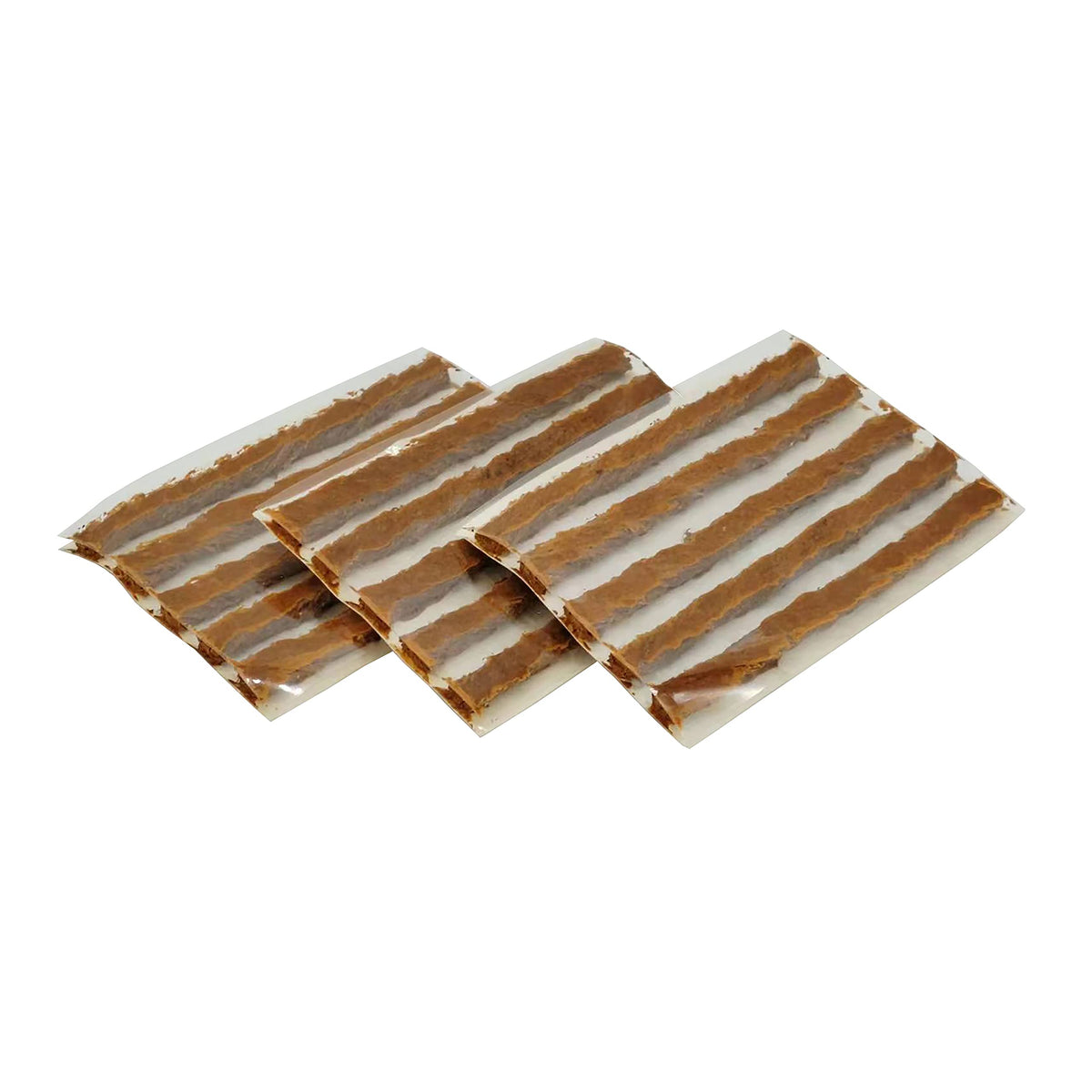 Zerint Ts-160C15 Tire Repair Plugs, 15 Pcs 1/4'' X 4'' Brown Tubeless Tire Seal Plugs Strips Tire Repair Strings For Car, Bike,
