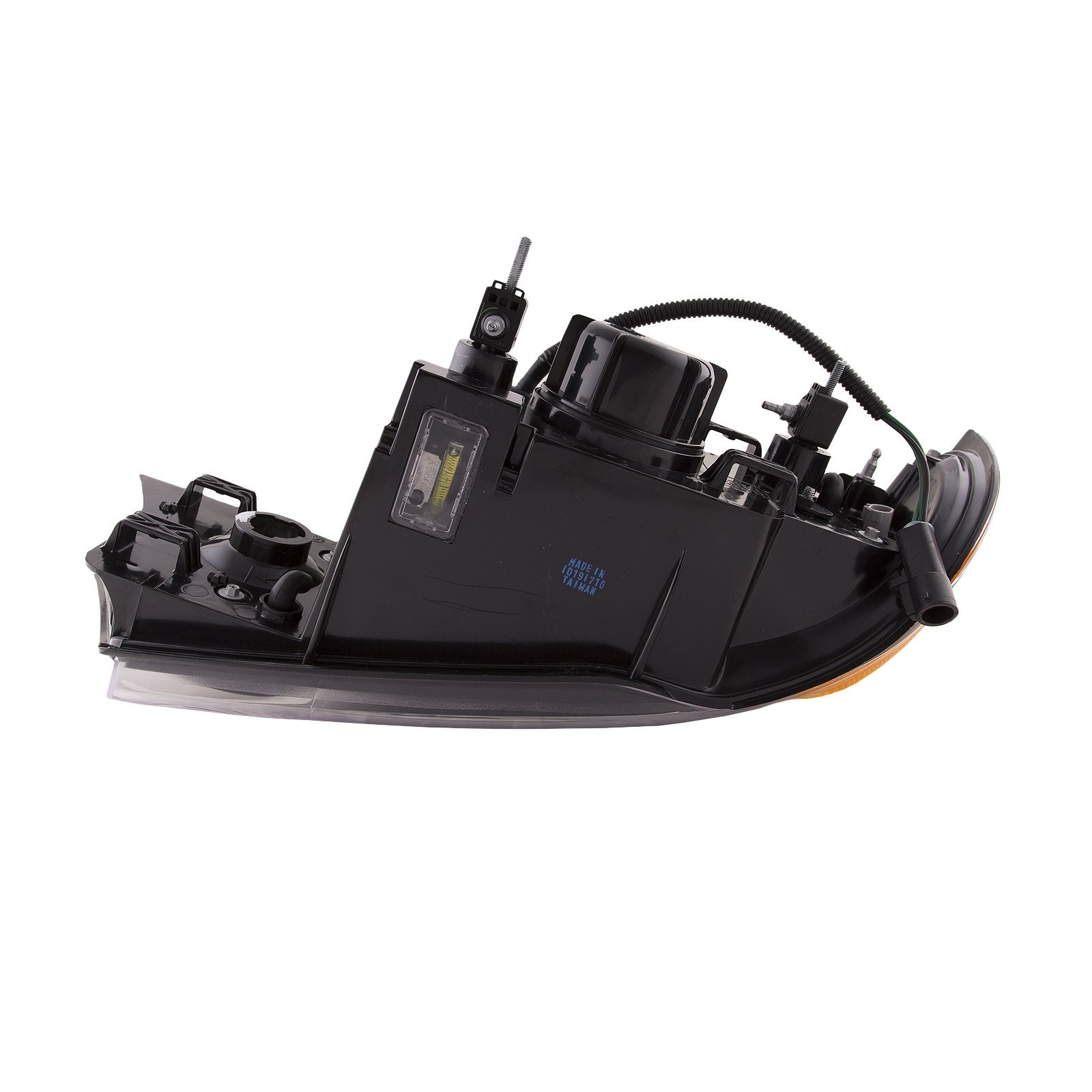 Perde Headlights Compatible With 1998-2002 Lincoln Navigator Black Housing Performance Lens Headlamps Assembly