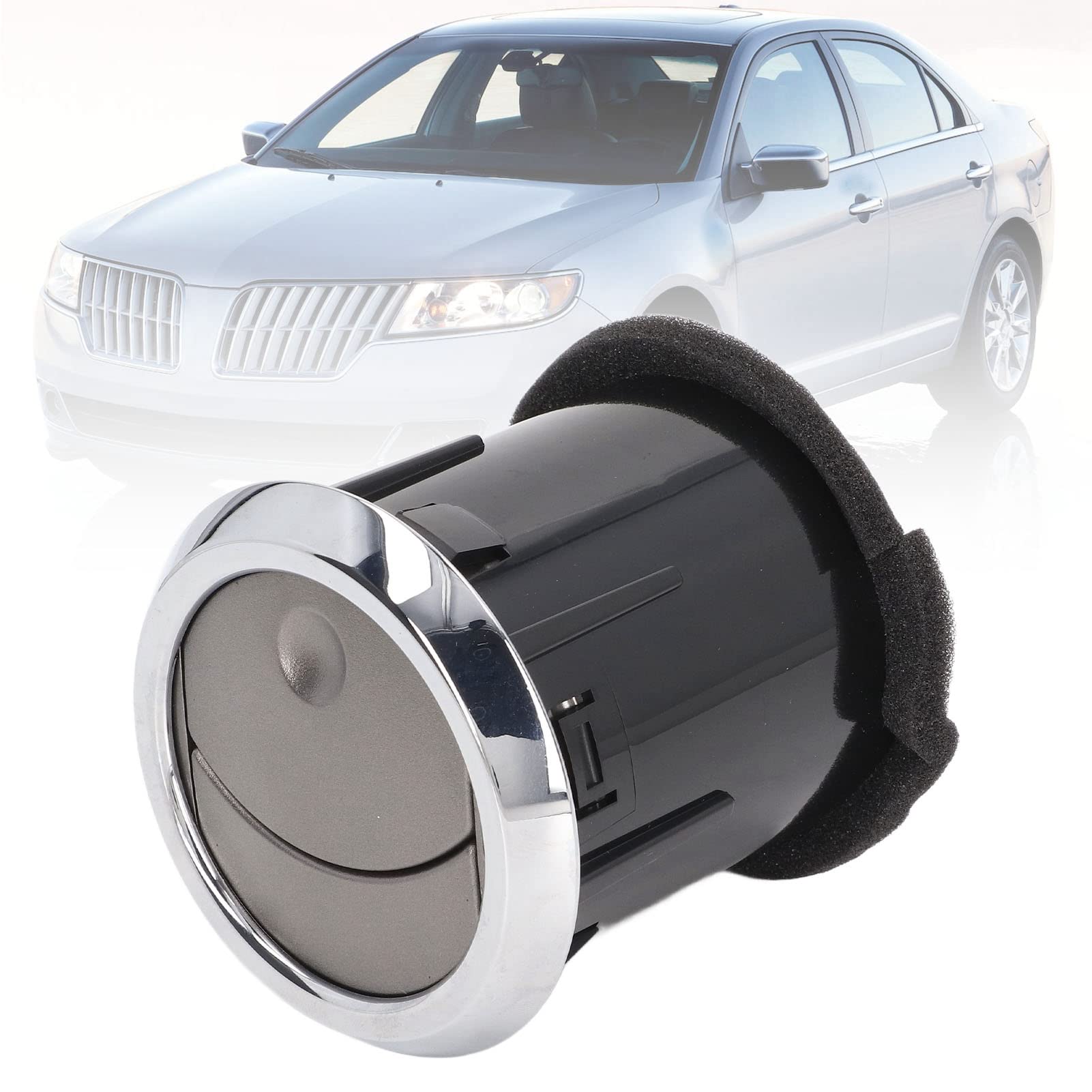 Ac Vent Deflector,2006 Air Vent Round,Instrument Cluster Components Dash Board Ac Air Vent Dash Board Ac Air Vent Round Insert Air Conditioner Vent Replacement For Mkz