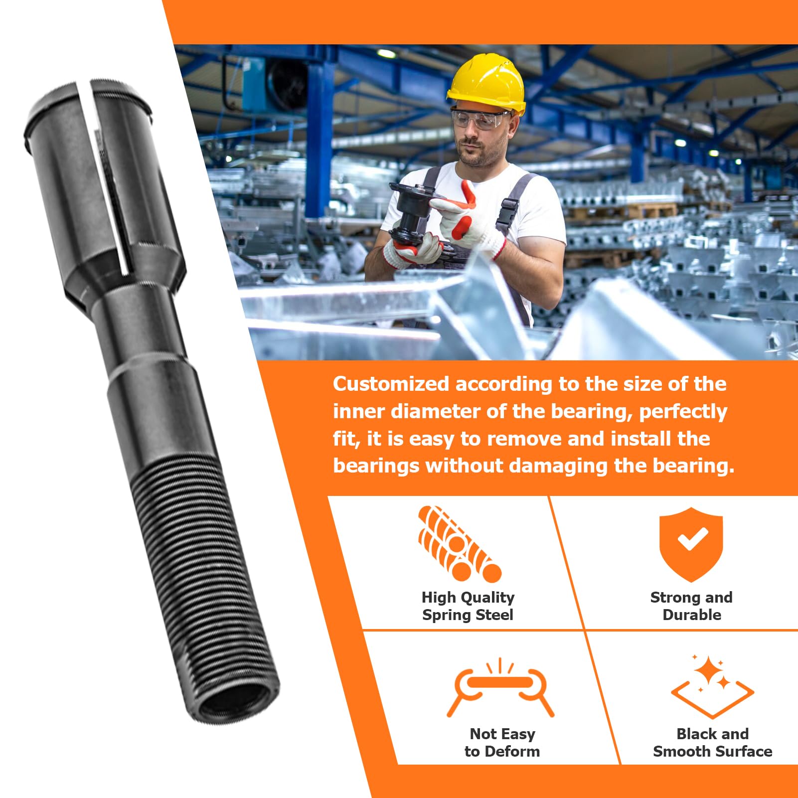 Dasen Inner Cam Bearing Installer and Puller Tools Compatible with 1999-2017 HARLEY DAVIDSON 88/93/96/103/110 ALL TWIN CAM YEARS