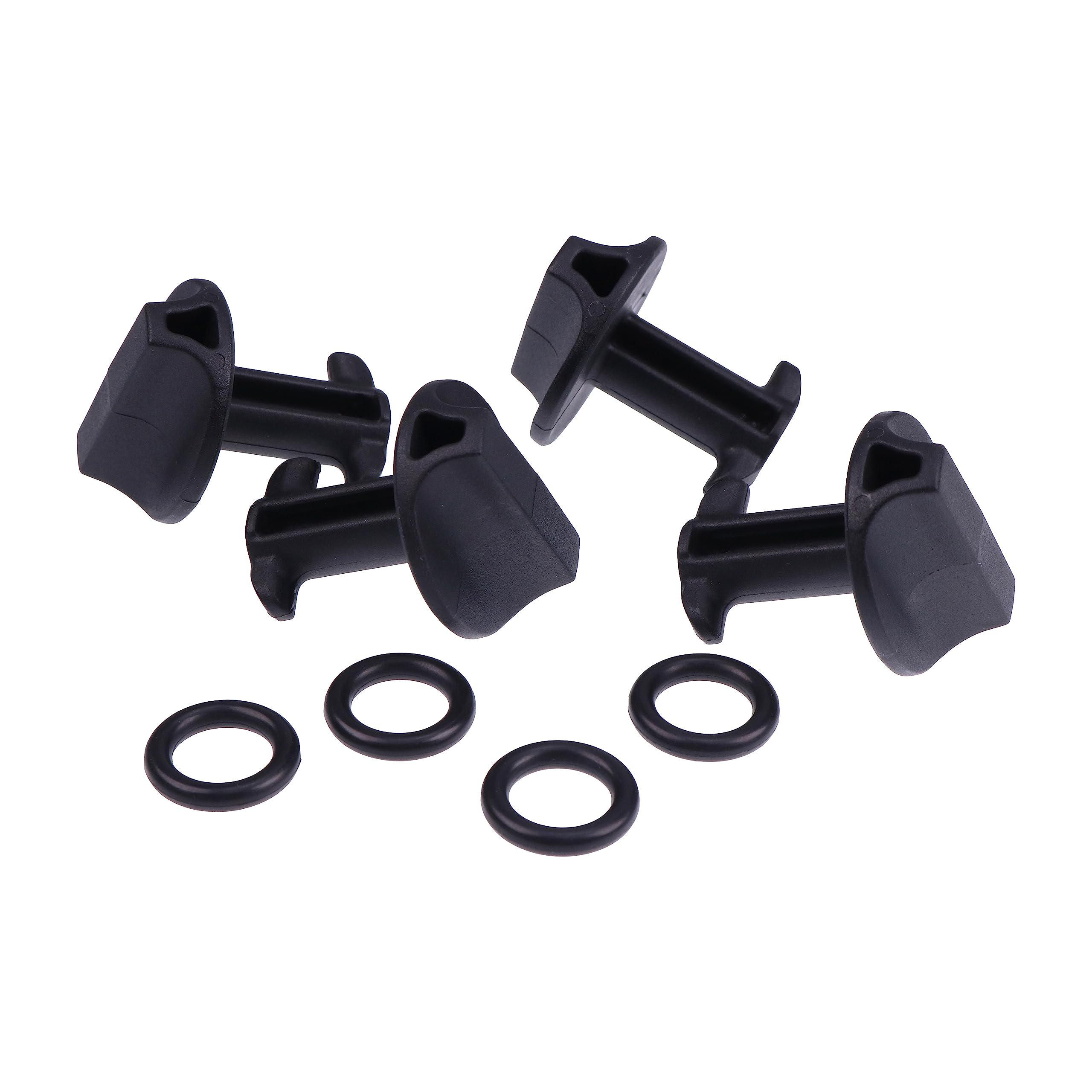 Jeenda 4Pcs Air Filter Cover Lock 92210-1730 Compatible With Kawasaki Fs481V, Fs541V, Fs600V, Fs691V, Fs730V 92055-7025, 92210-7038 With O-Rings