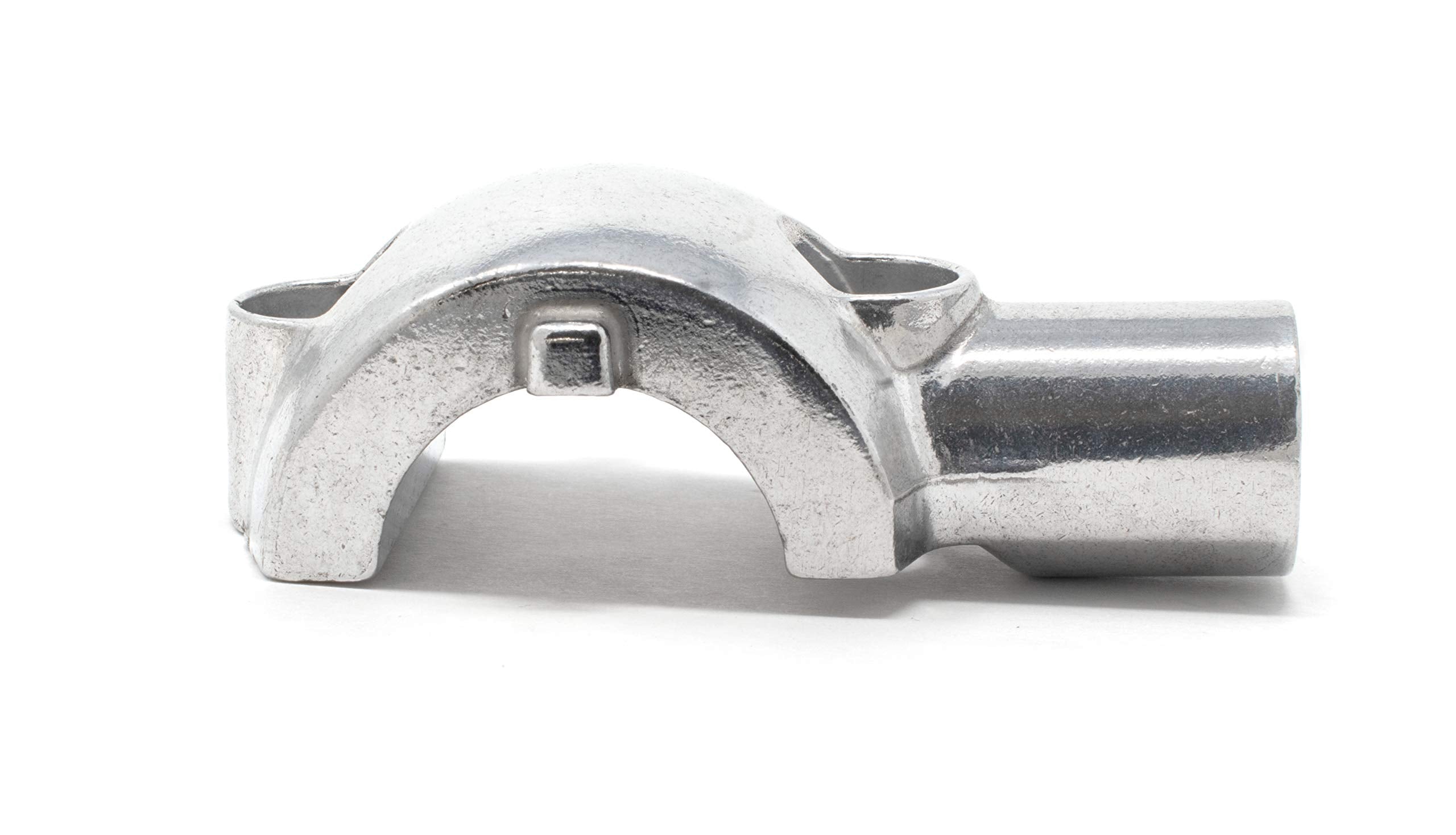 Distance Powersports 0442-202 Master Cylinder Mirror Mount Bracket - Polished Finish - Brake Clamp - Compatible with Kawasaki Su