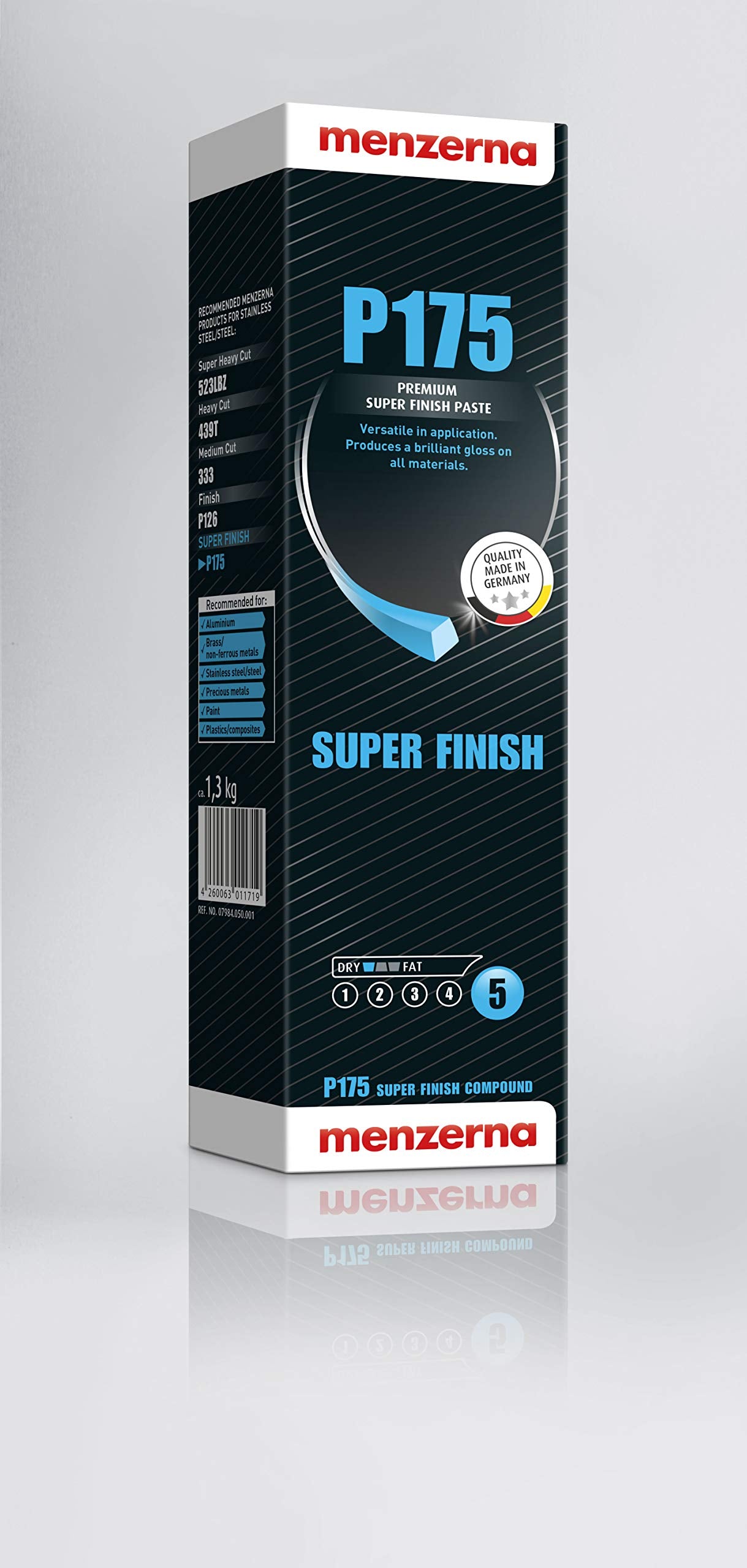 Menzerna P175 Premium Super Finishing Paste (For All Surfaces) 1.3 Kg