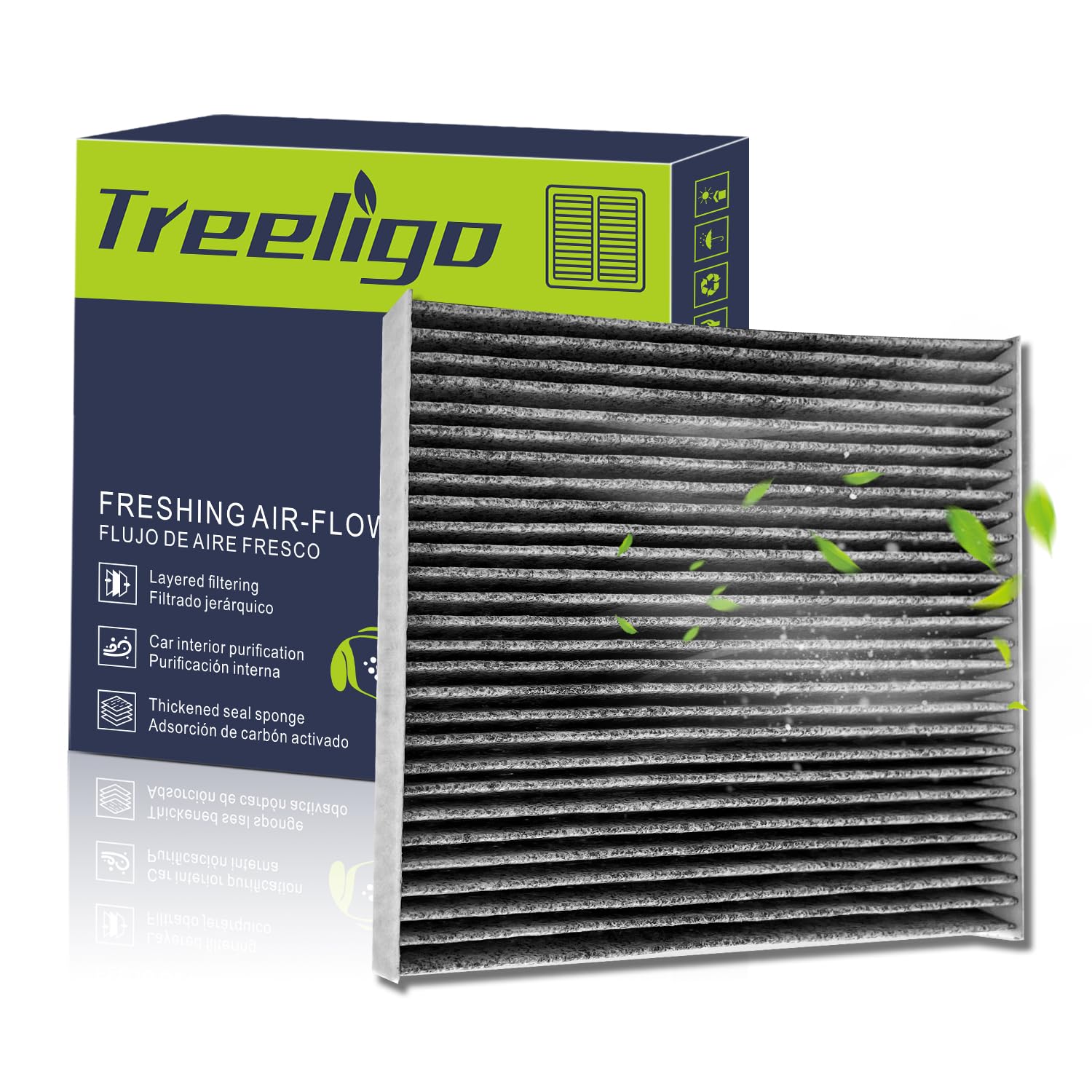 Treeligo Cf11819 Cabin Air Filter Compatible With Equinox 2010-2017,For Gmc Terrain 2010-2017,For Hyundai Sonata 2011-2015,Optim