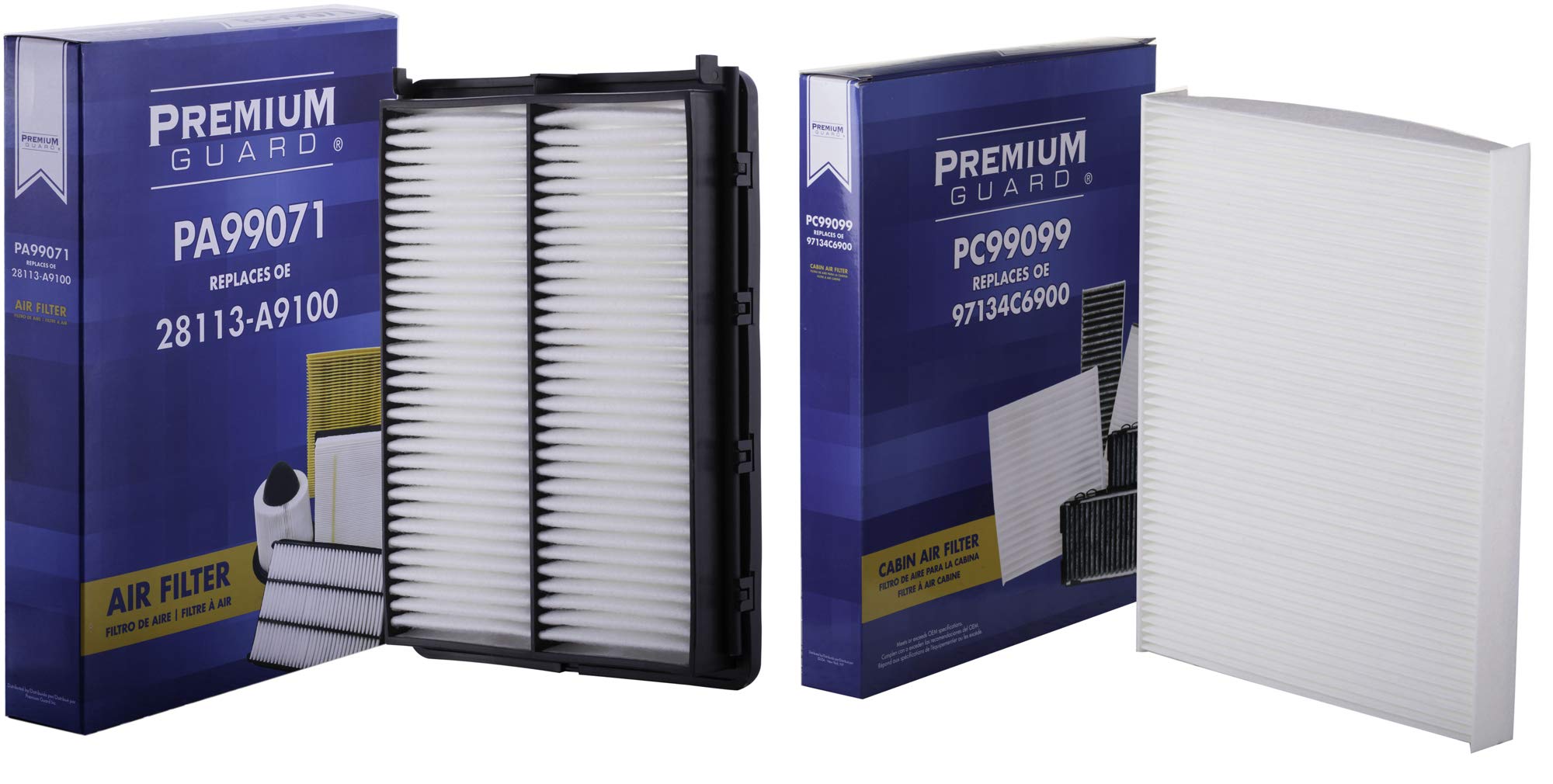 Pg Kit Engine Air And Cabin Filter Ac071099| Fits 2016-19 Kia Sorento