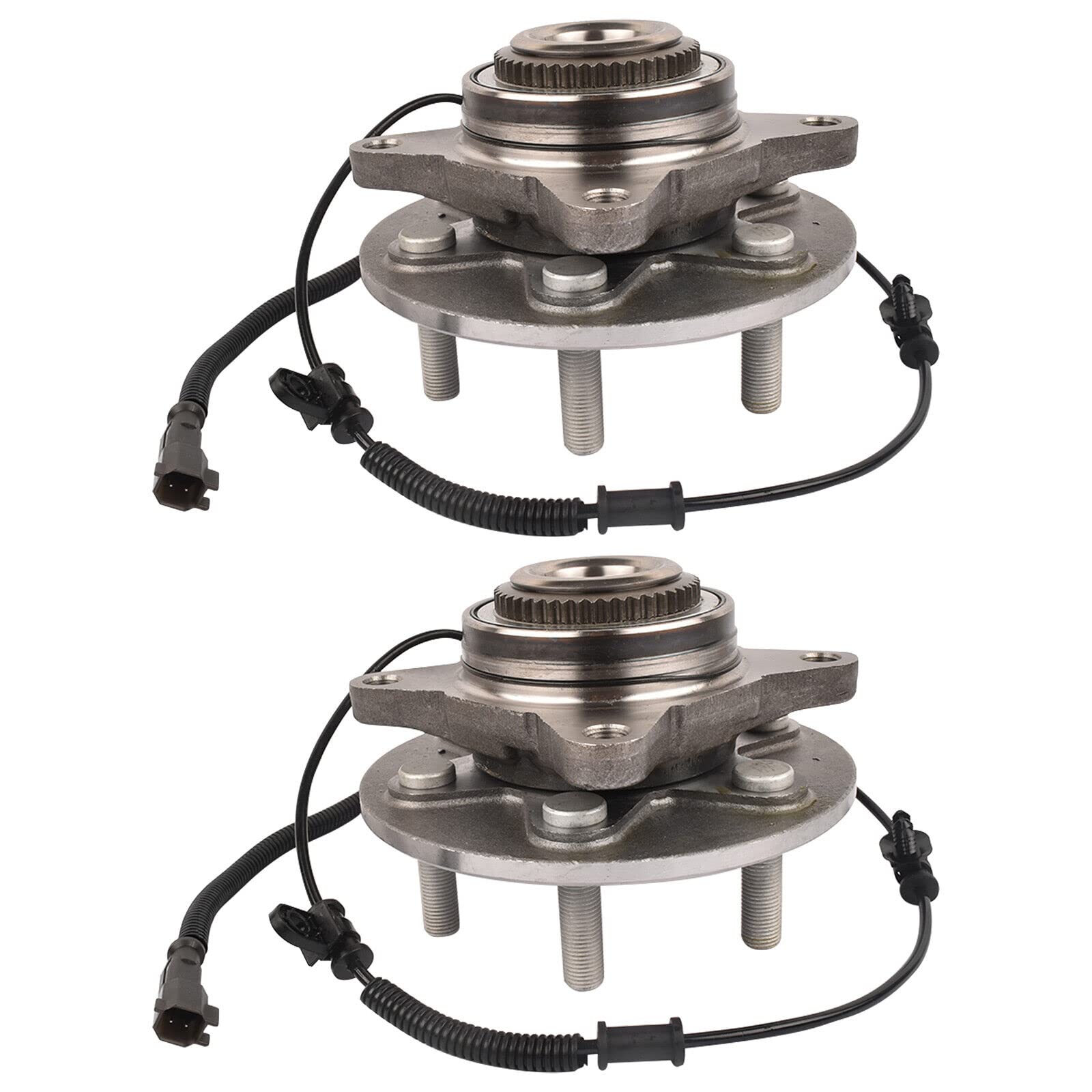 Weonefit Front Wheel Bearing Hub Replacement for Ford F150 4x4 2015-2020 - JL3Z1104P JL3Z-1104-P HUB471 - (Pair)