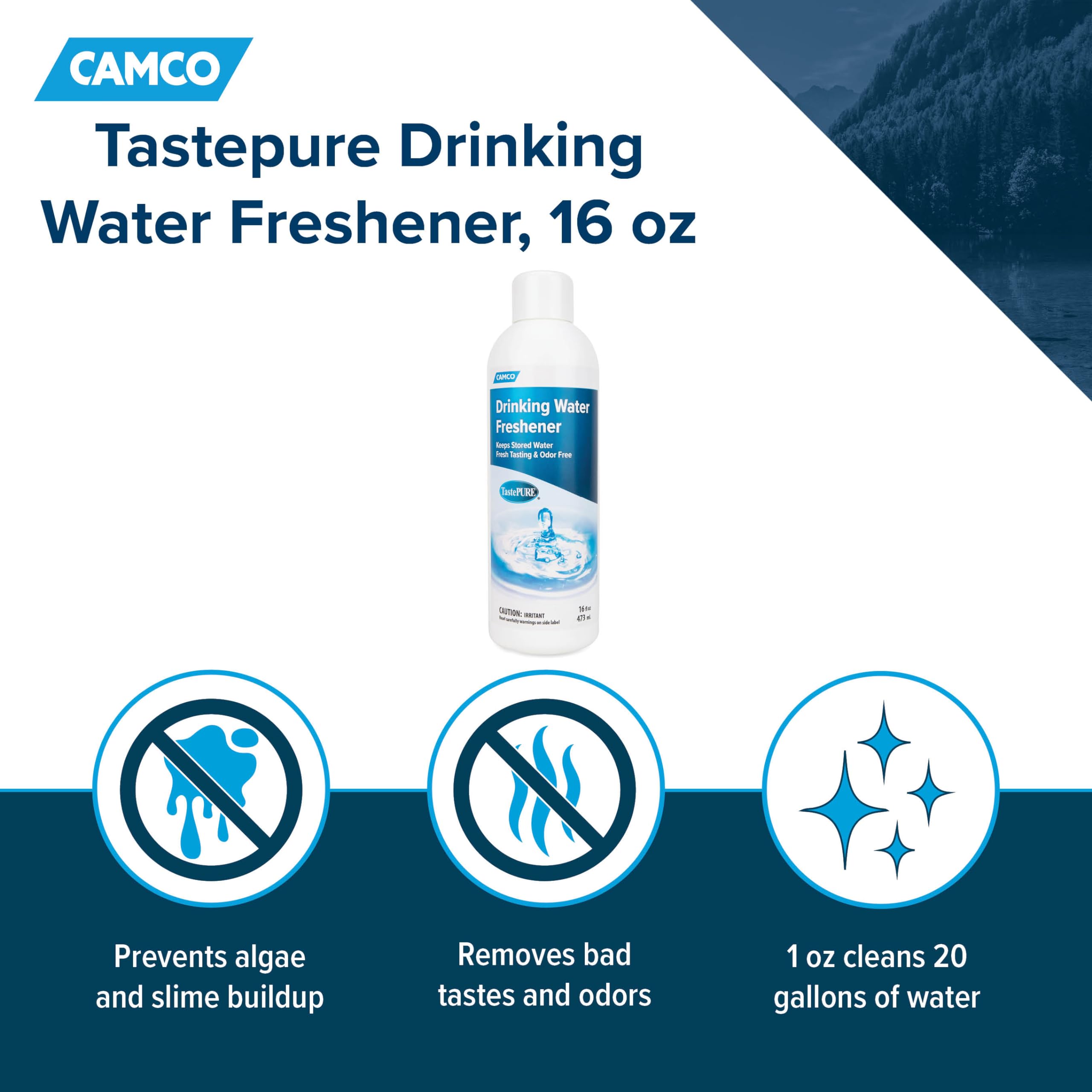 Camco Tastepure Drinking Water Freshener 1 Pk