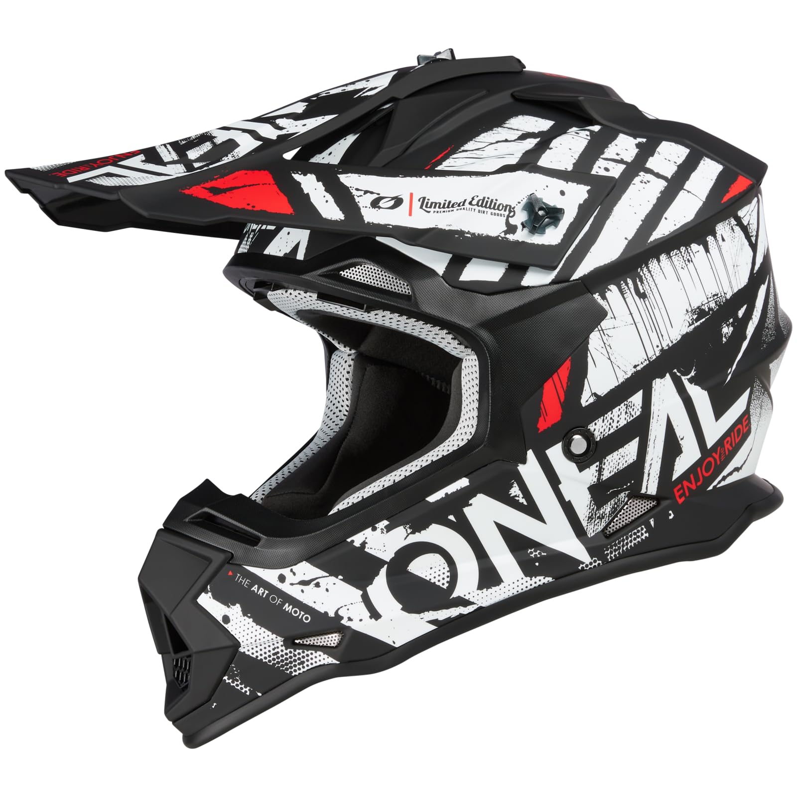 O'Neal 2 Srs Helmet Glitch Black/White, Large