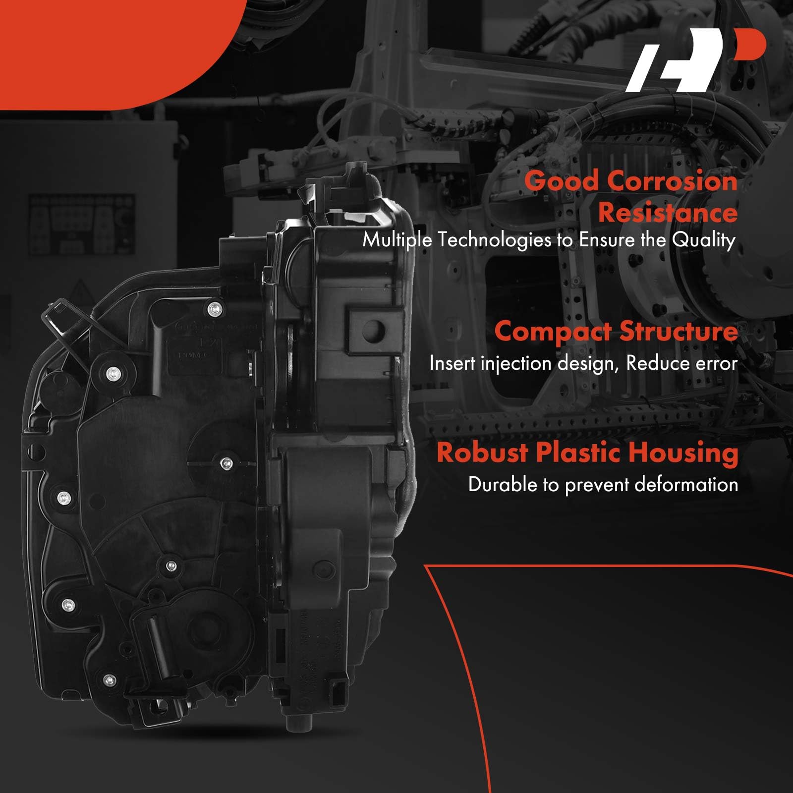 A-Premium Door Latch Lock Actuator Compatible with BMW Vehicles - 740i 750i 750i xDrive 2016-2018, 740e 740i xDrive X5 2014-2017, X6 2015-2018 - Front Left Driver, Replace# 51217281945