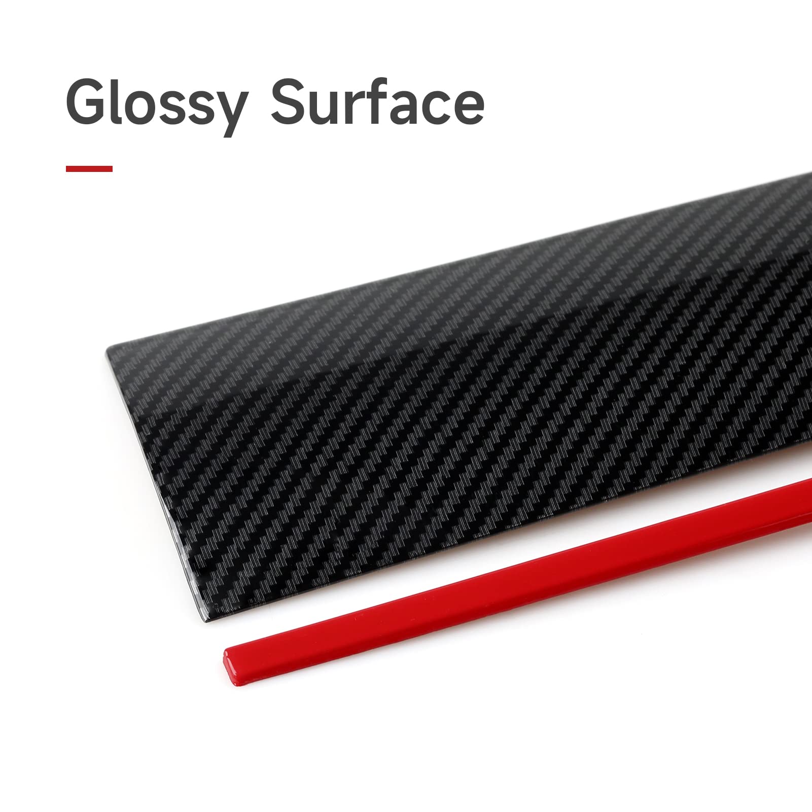 Brmyl Car Dashboard Panel Cover Decals For 2016-2021 Honda Civic 10Th Gen Accessories Abs Carbon Fiber Stickers, Not For Sport/H