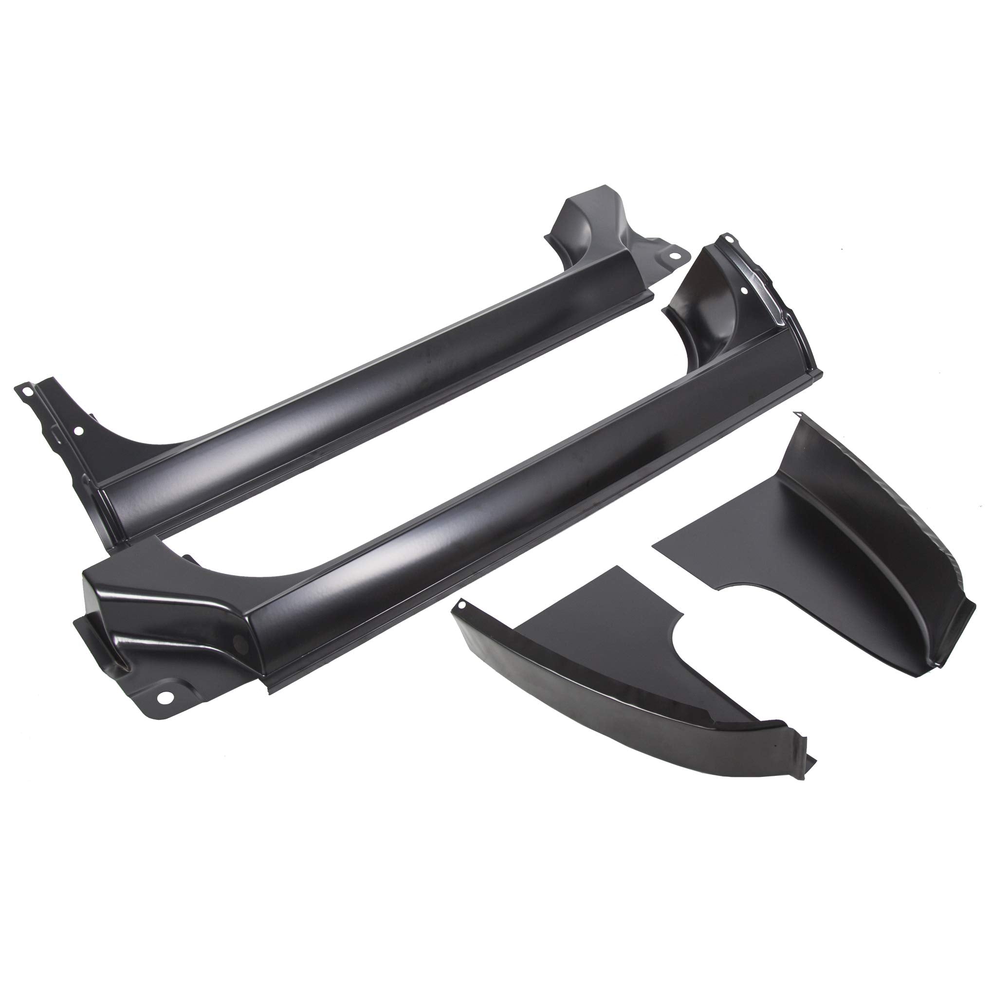 Ecotric Cab Corner & Rocker Panel 4 Pc Kit Compatible With 1973-1987 Gmc C10 K10 Truck Lh/Rh