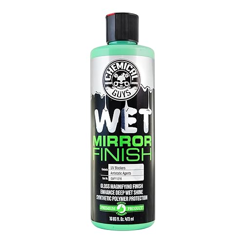 Chemical Guys Wet Mirror Finish High Gloss Glaze - 16 fl oz - Perfect for Cars, Trucks, SUVs & Motorcycles