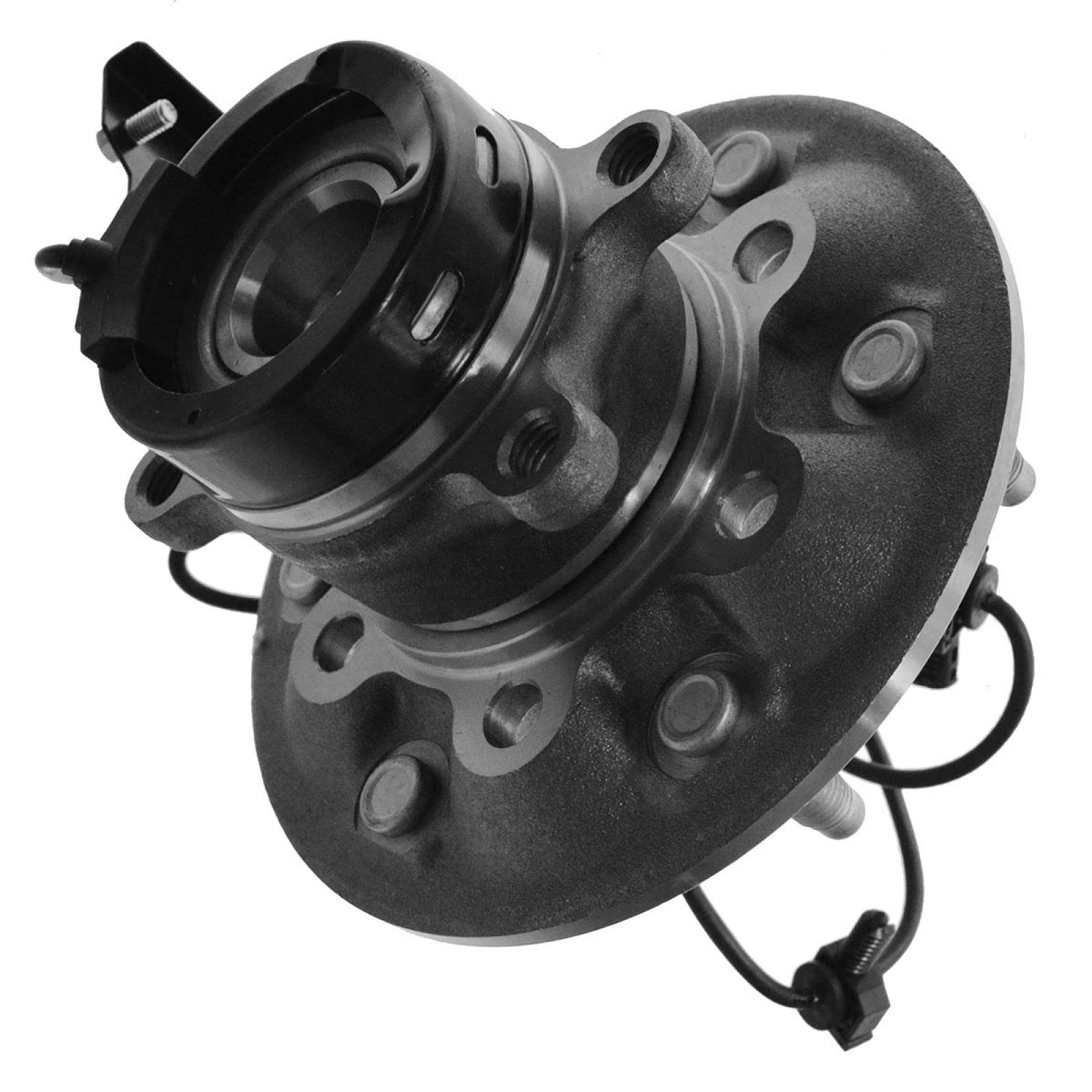 Trq Front Driver Side Wheel Bearing & Hub Assembly 4Wd With Abs Sensor Compatible With 2004-2008 Chevrolet Colorado Gmc Canyon 2