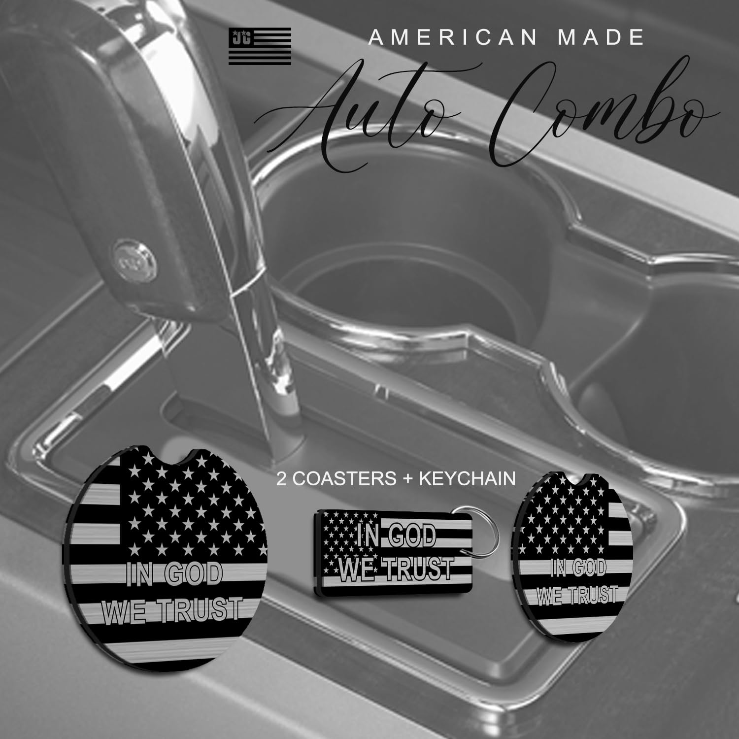 American Flag In God We Trust License Plate Frame And Decal Perfect For Anyone Who Loves God And Country! Tactical Patriot Brush License Plate Frame Made In The Usa