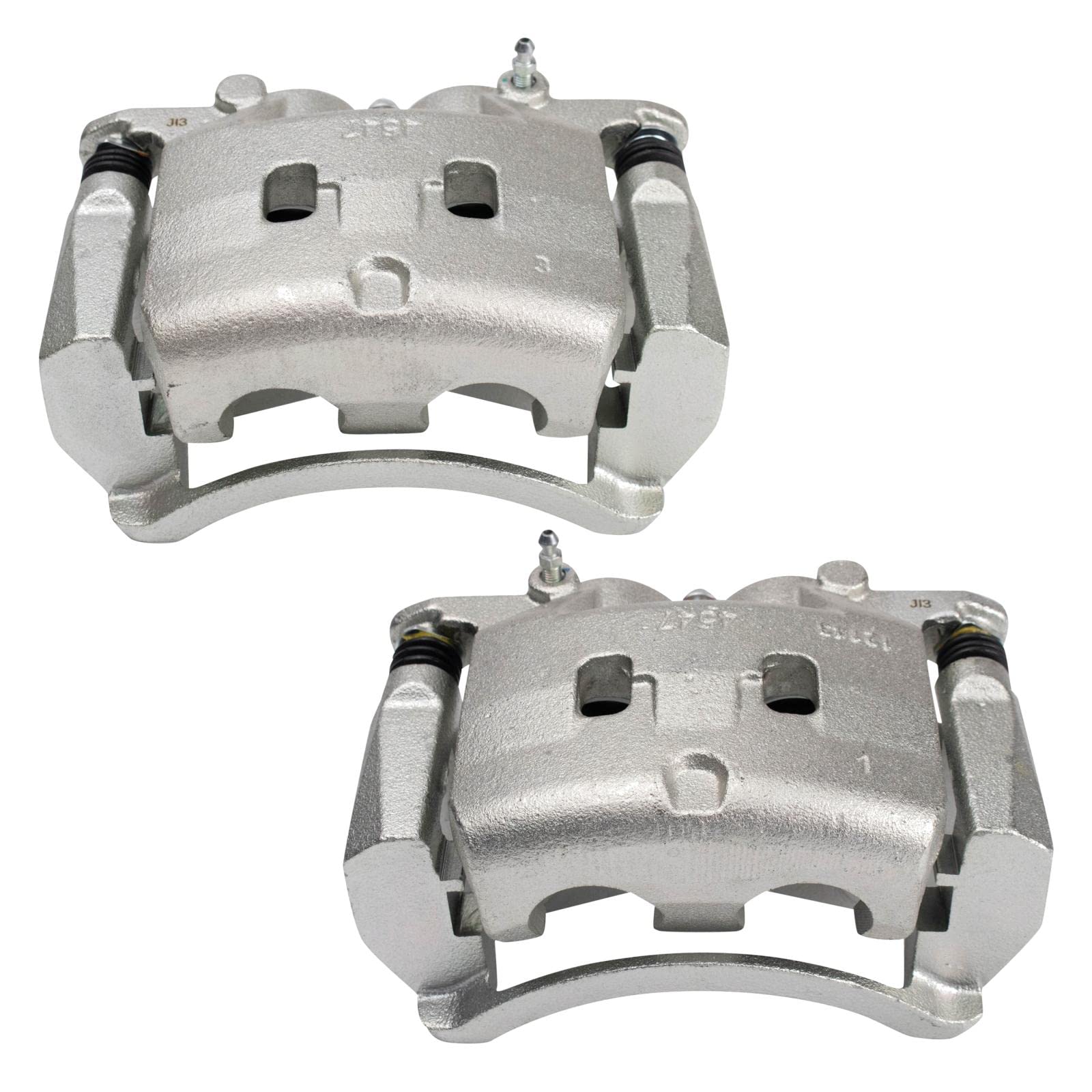 Trq Front Brake Caliper Set Compatible With 2014-2018 Infiniti Q50 2017-2018 Q60 2016-2017 Qx50 2014-2019 Nissan Rogue