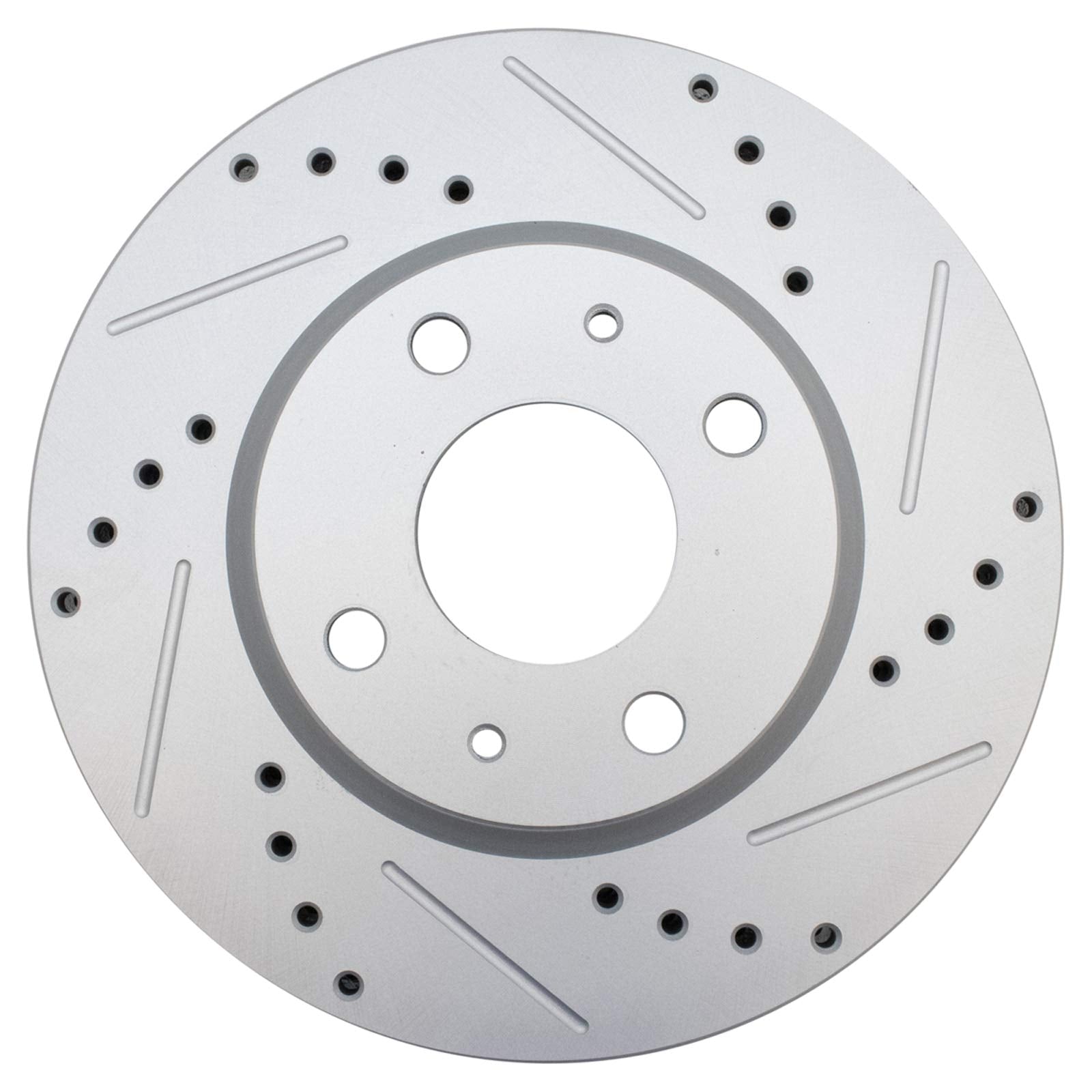 Trq Front Performance Brake Rotors Set Premium G-Coated Compatible With 2008-2011 Ford Focus