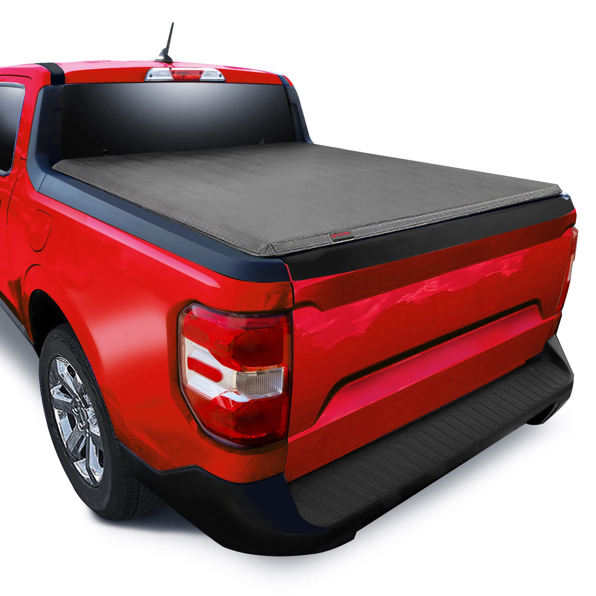 Maxmate Soft Tri-Fold Truck Bed Tonneau Cover Compatible With 2022-2024 Ford Maverick | 4.5' (54') Bed | Tcf371061