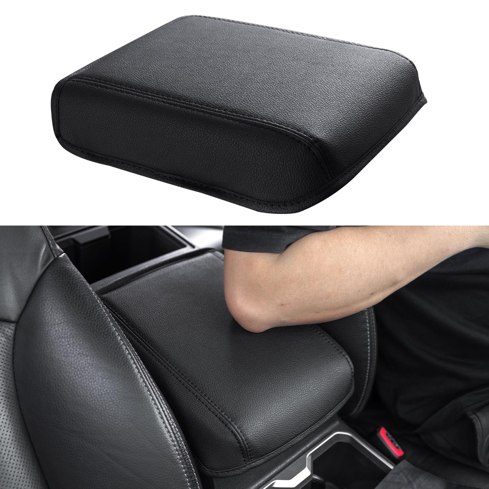 Jdmcar Center Console Cover Compatible With 2024 2025 Toyota Tacoma Accessories,Customized Middle Console Lid Cover Pad Protecto