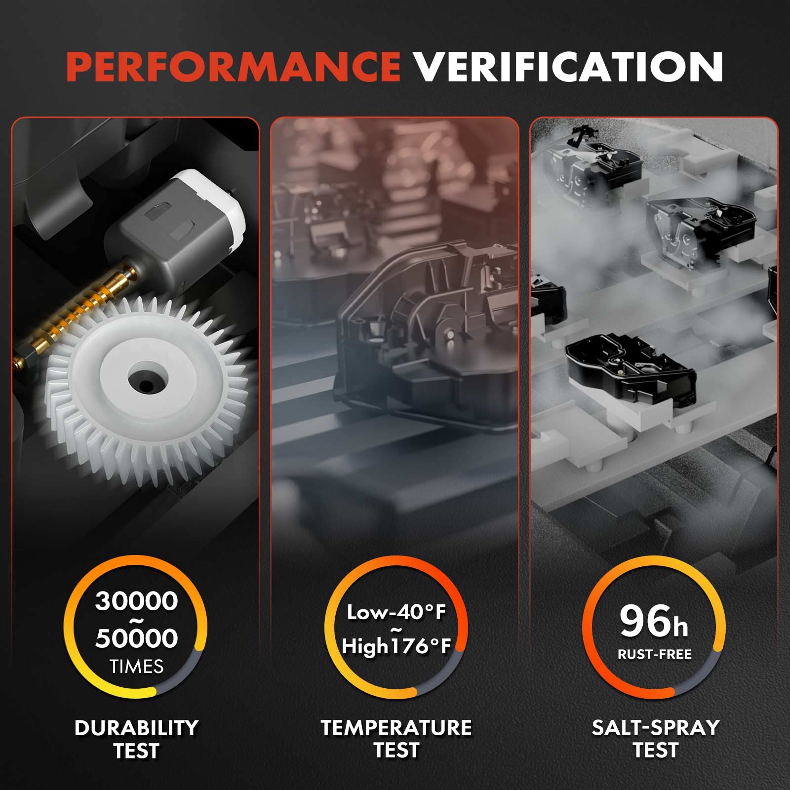 A-Premium 4-Pin Manual Liftgate Tailgate Trunk Latch Lock Actuator Compatible With Buick Cadillac Chevy Gmc Pontiac Saturn Vehicles - Enclave Escalade Srx Suburban Yukon Terrain Torrent, Not For 6-Pin