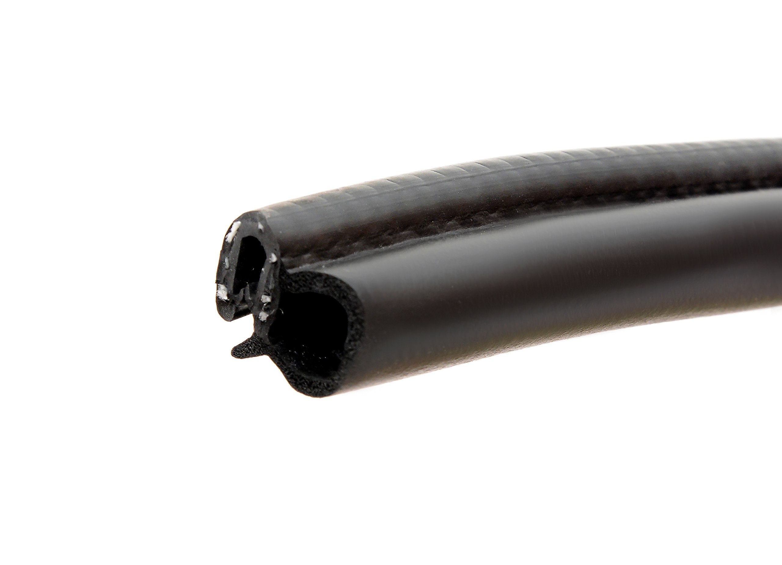 Door Rubber Strip Horizontal Bulb Trim Seal Automotive Door Weatherstripping (40 Feet)