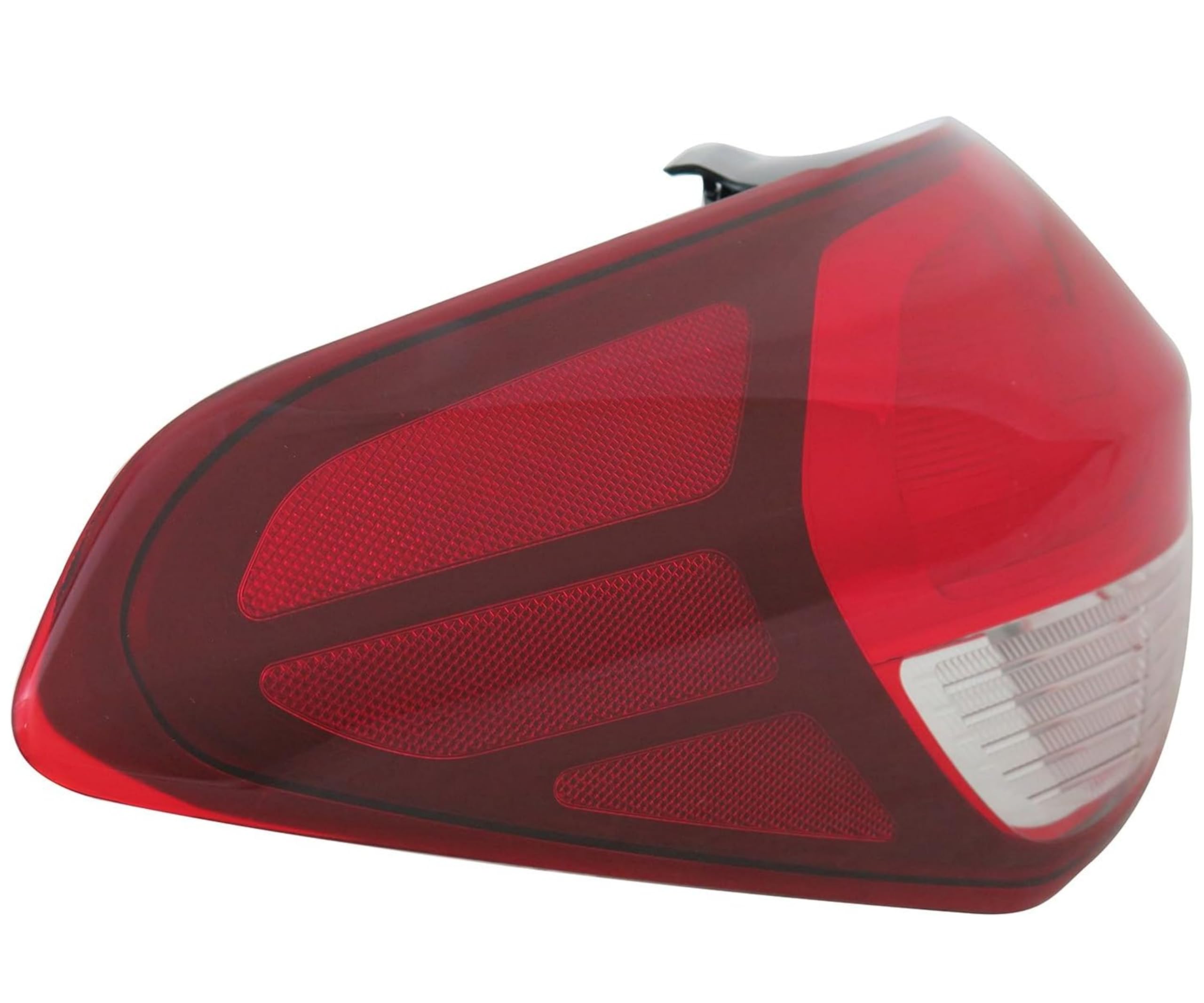 Alligator Auto Lights Replacement For Kia Forte Sedan 2017-2018 Halogen Tail Light Assembly With Bulbs, Left Side Outer/Driver Side Outer, Oem: 92401-B0600 / Partslink: Ki2804134 Dot/Sae Compliant